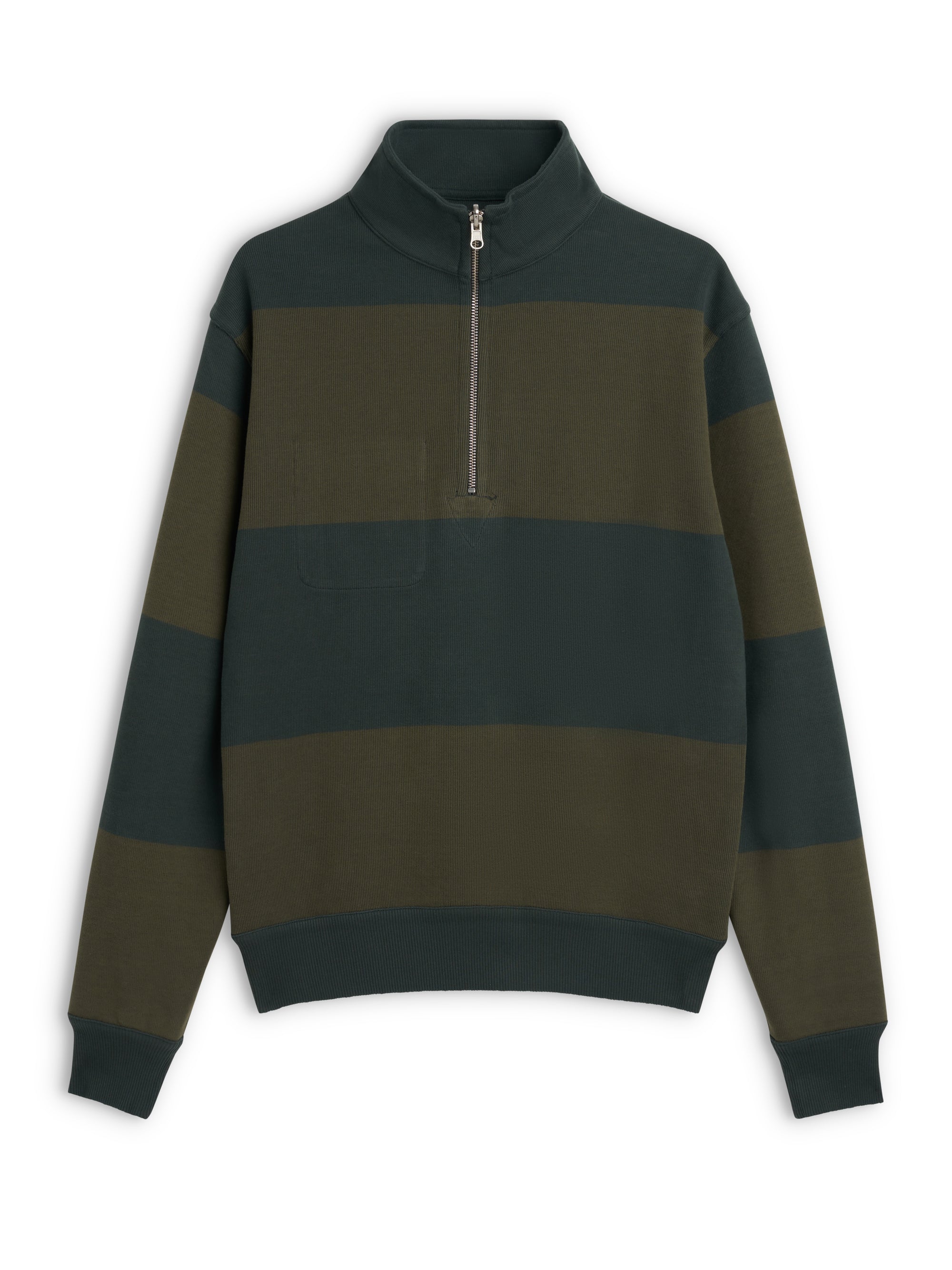 Reversible Half Zip Sweatshirt Latimer Green/Moss Green