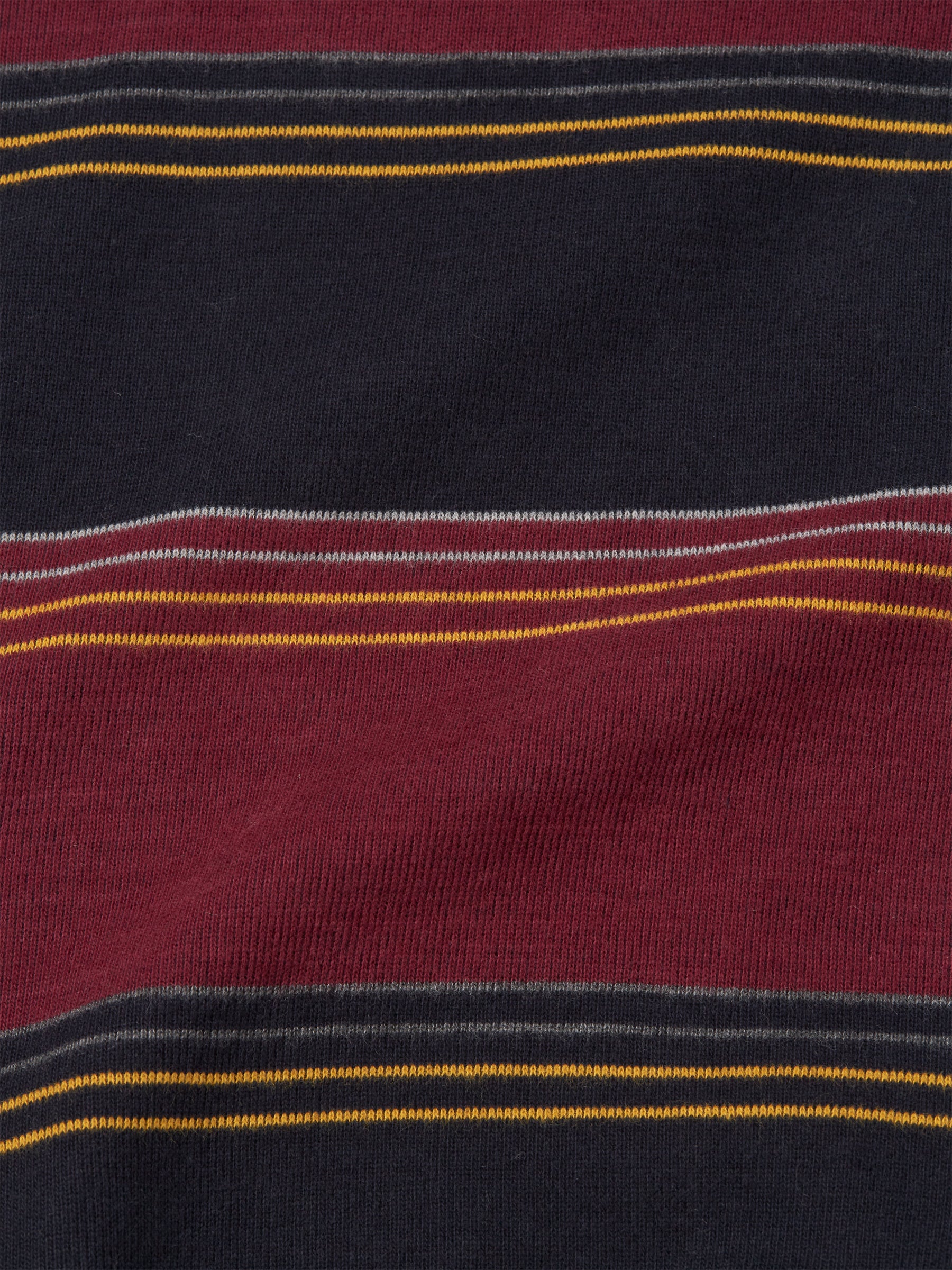 Reversible Newport Long Sleeve T-Shirt Hinkley Navy/Burgundy