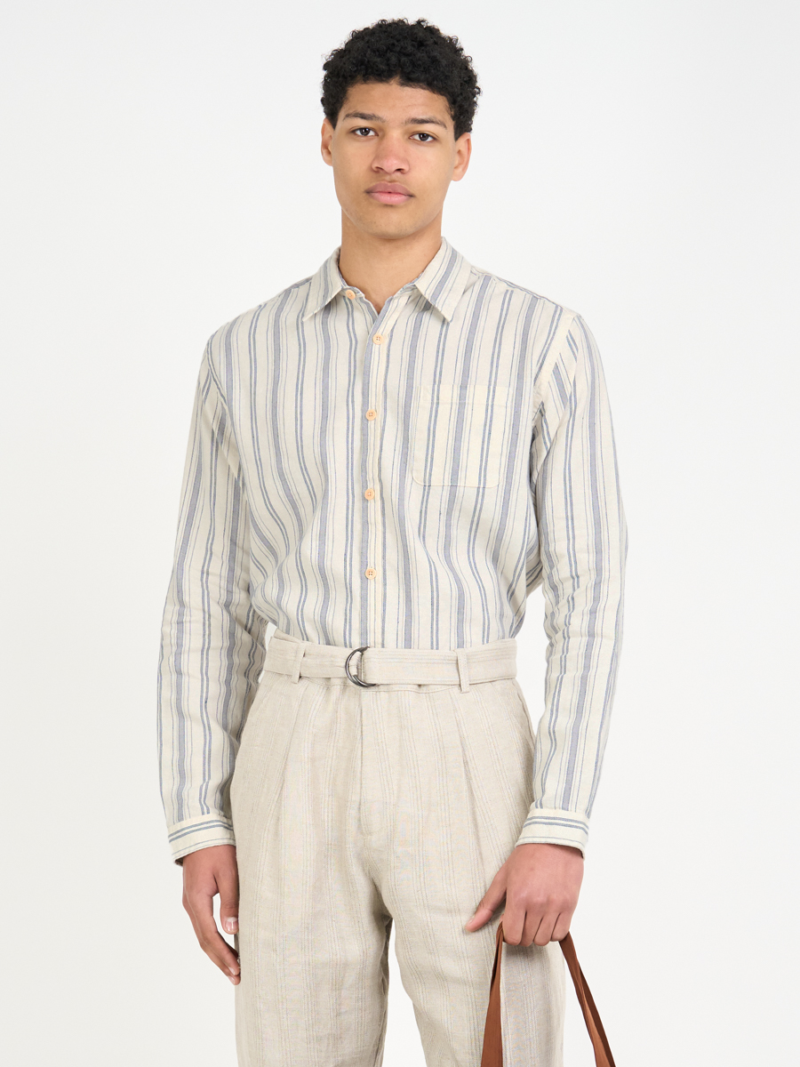 New York Special Shirt Lockwood White/Blue
