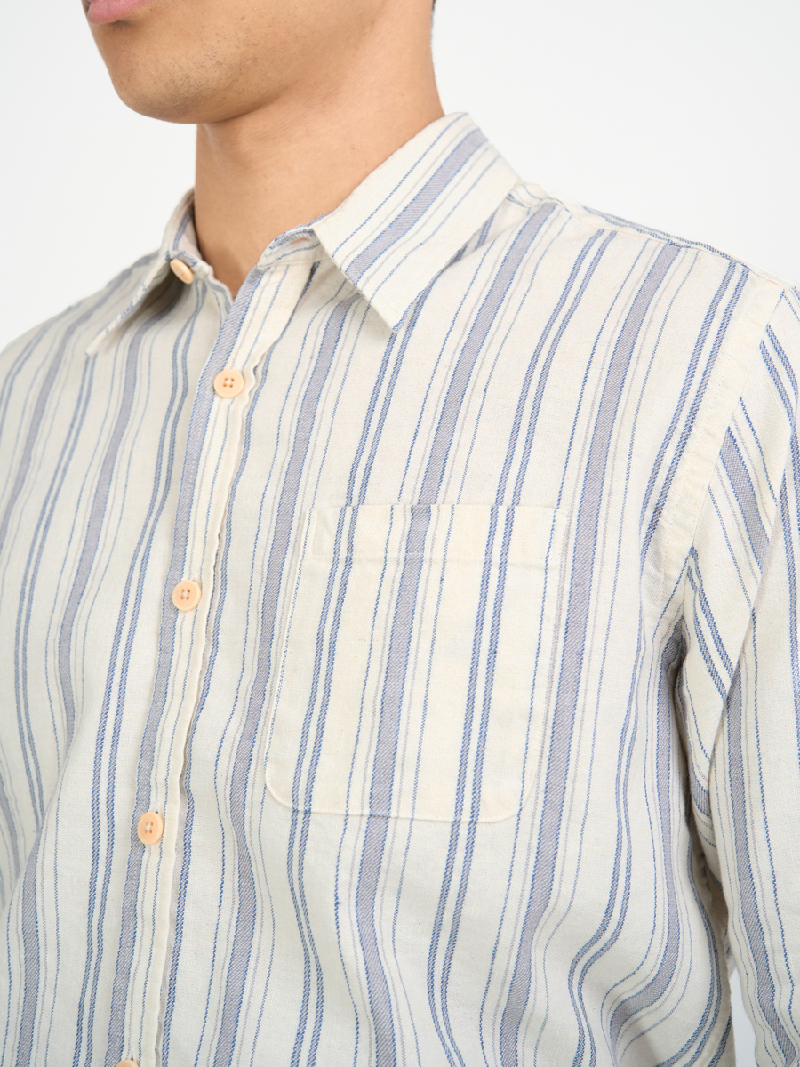 New York Special Shirt Lockwood White/Blue