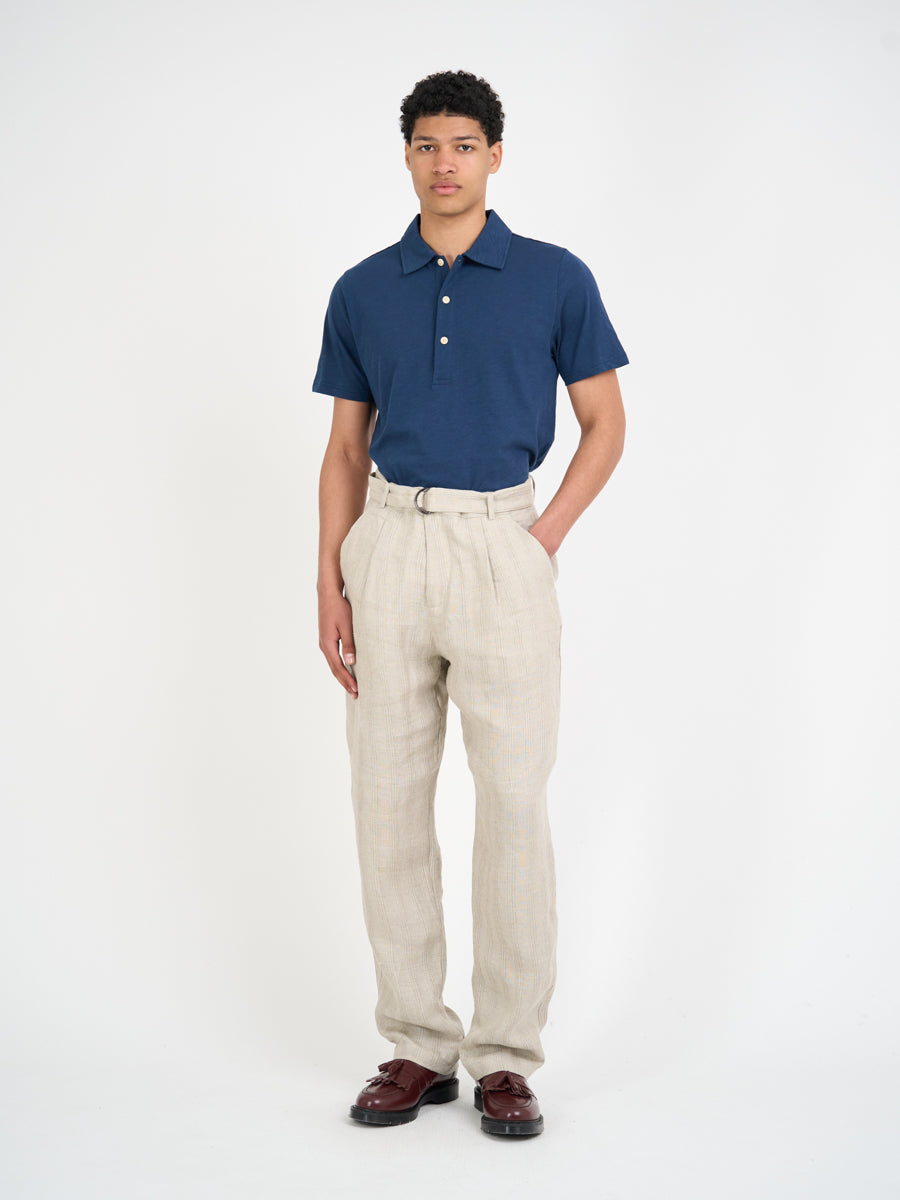 Mersey Polo Shirt Hawley Blue
