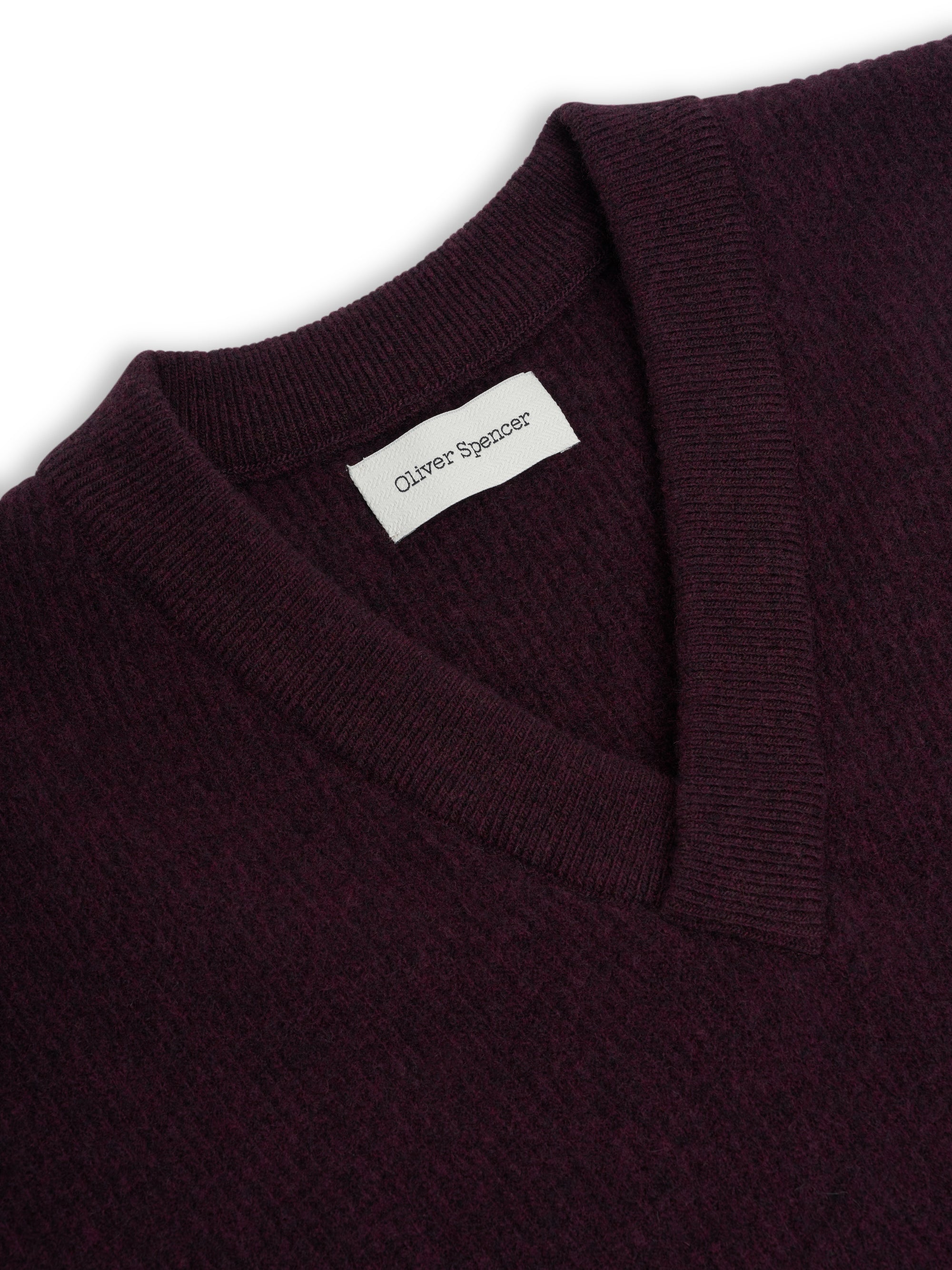 Graves V Neck Vest Hartwell Purple