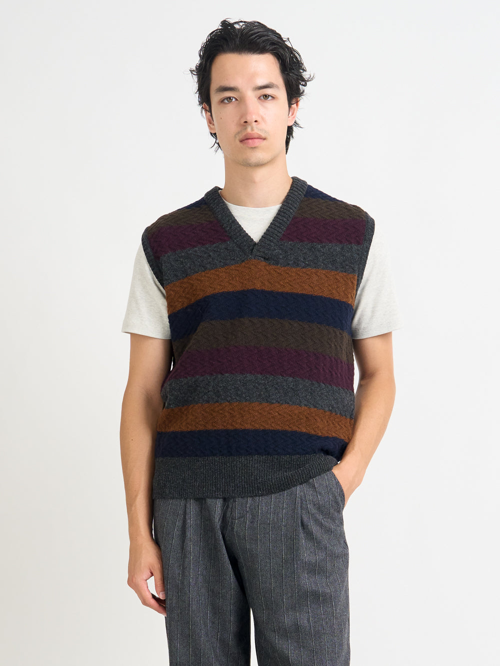 Graves V Neck Vest Jarvis Multi