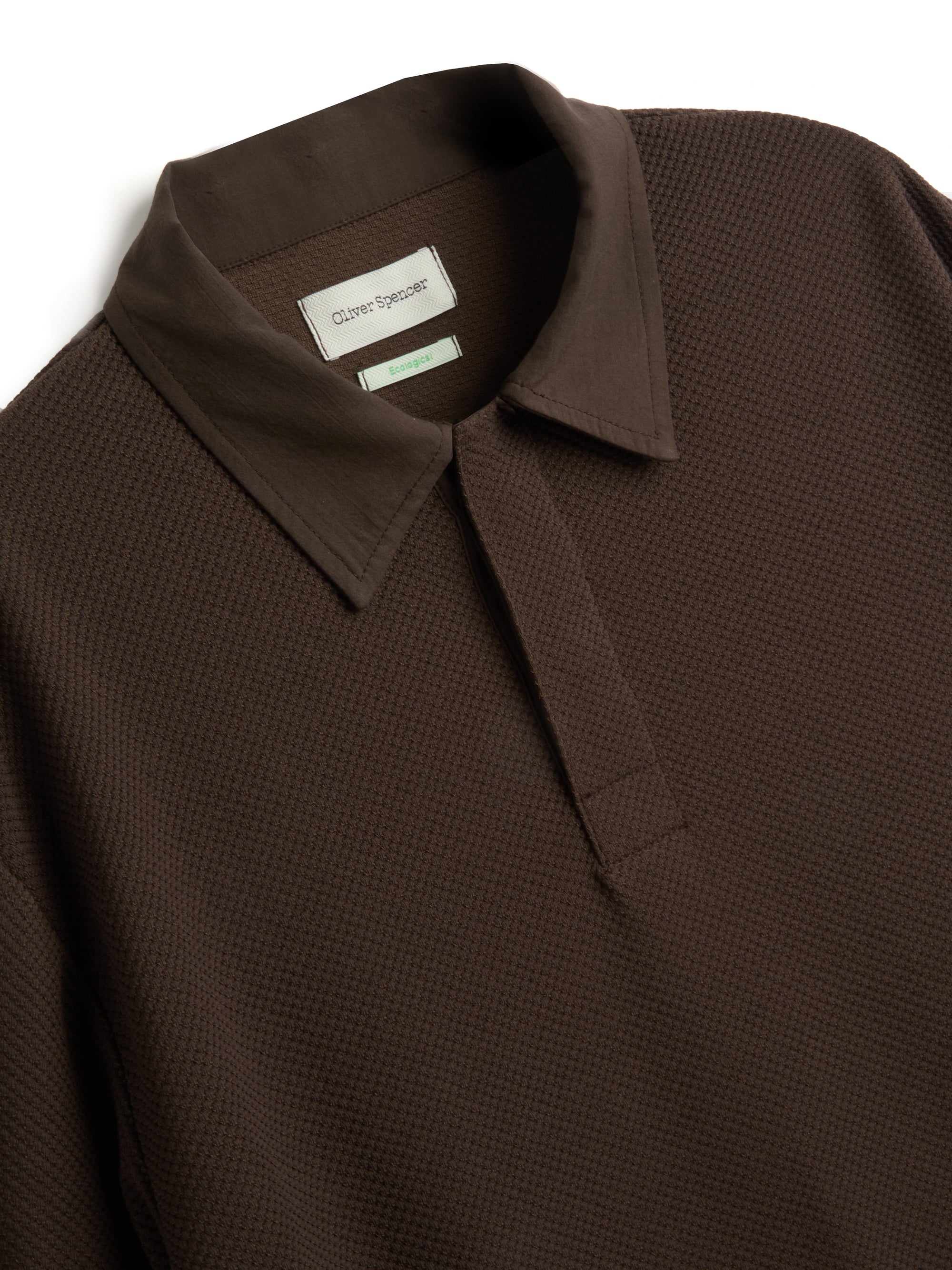 Long Sleeve Rugby Top Amery Brown