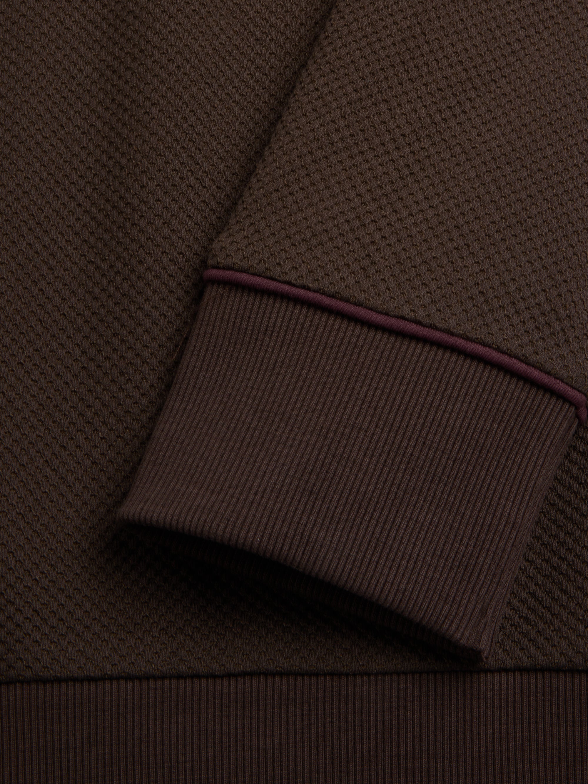 Long Sleeve Rugby Top Amery Brown
