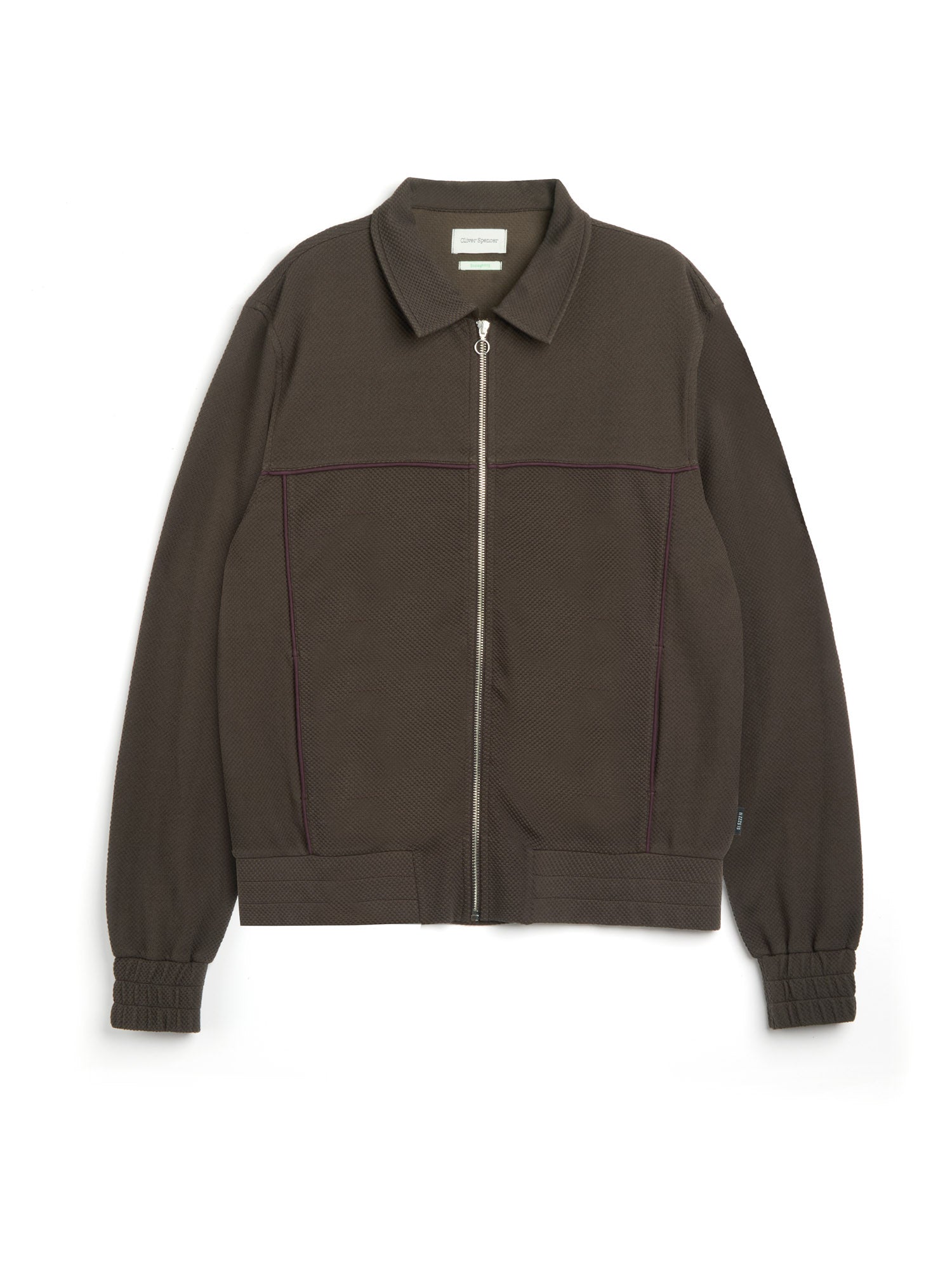 Harrison Jersey Jacket Amery Brown