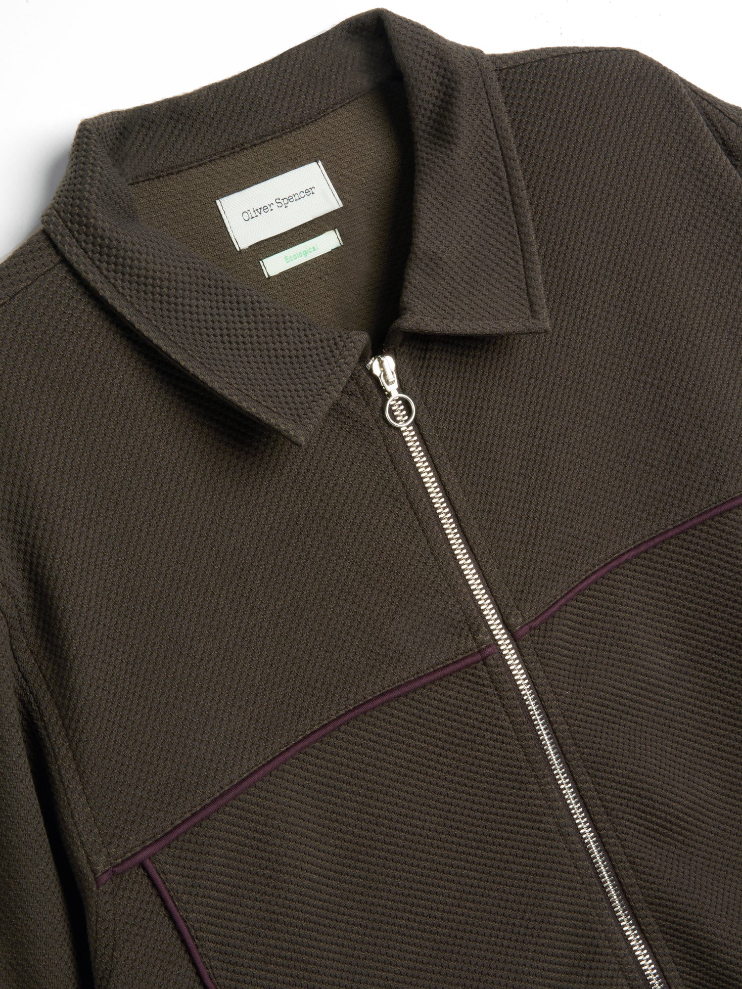 Harrison Jersey Jacket Amery Brown