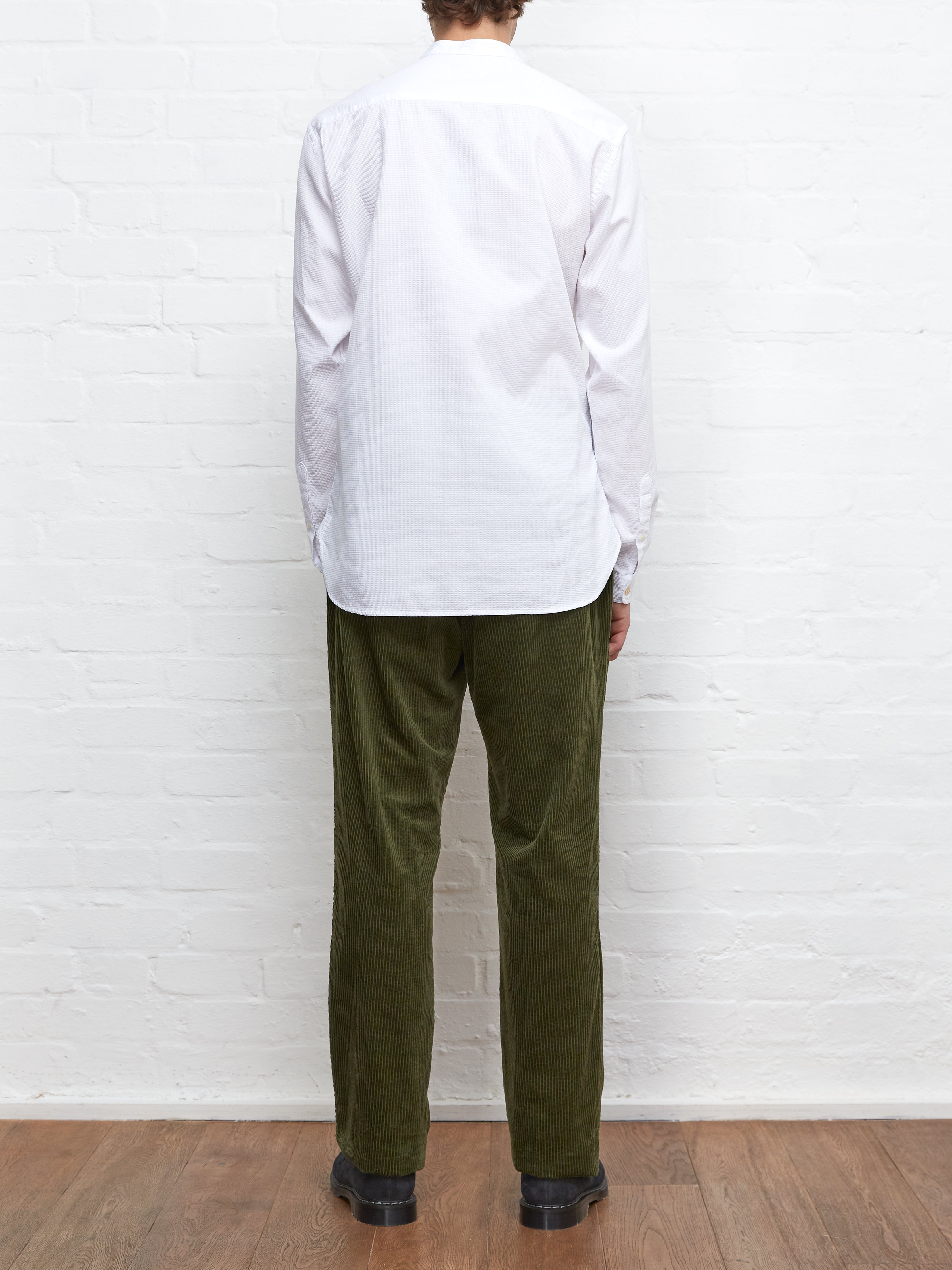 Grandad Shirt Marham White