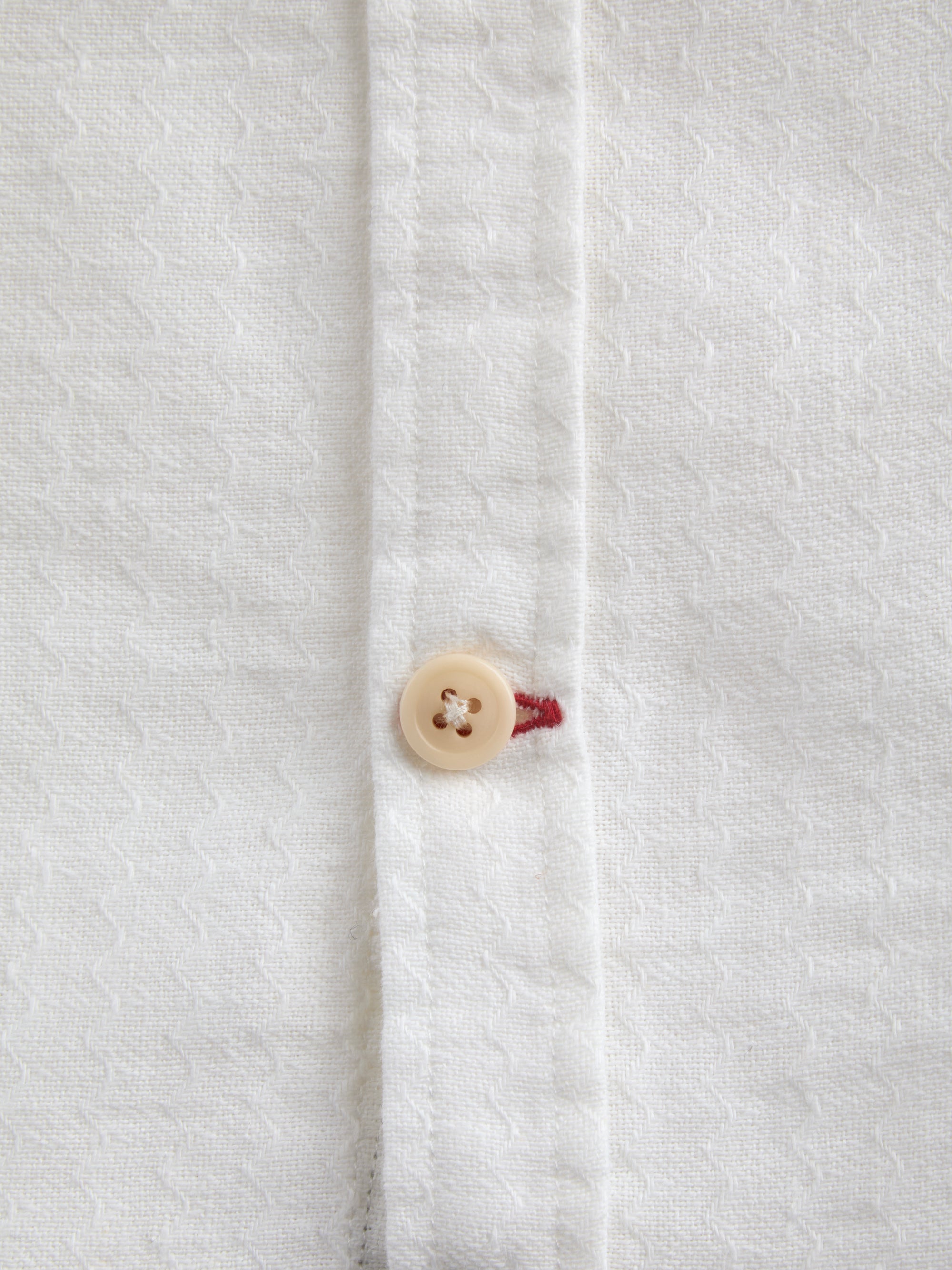 Grandad Shirt Lennon Cream