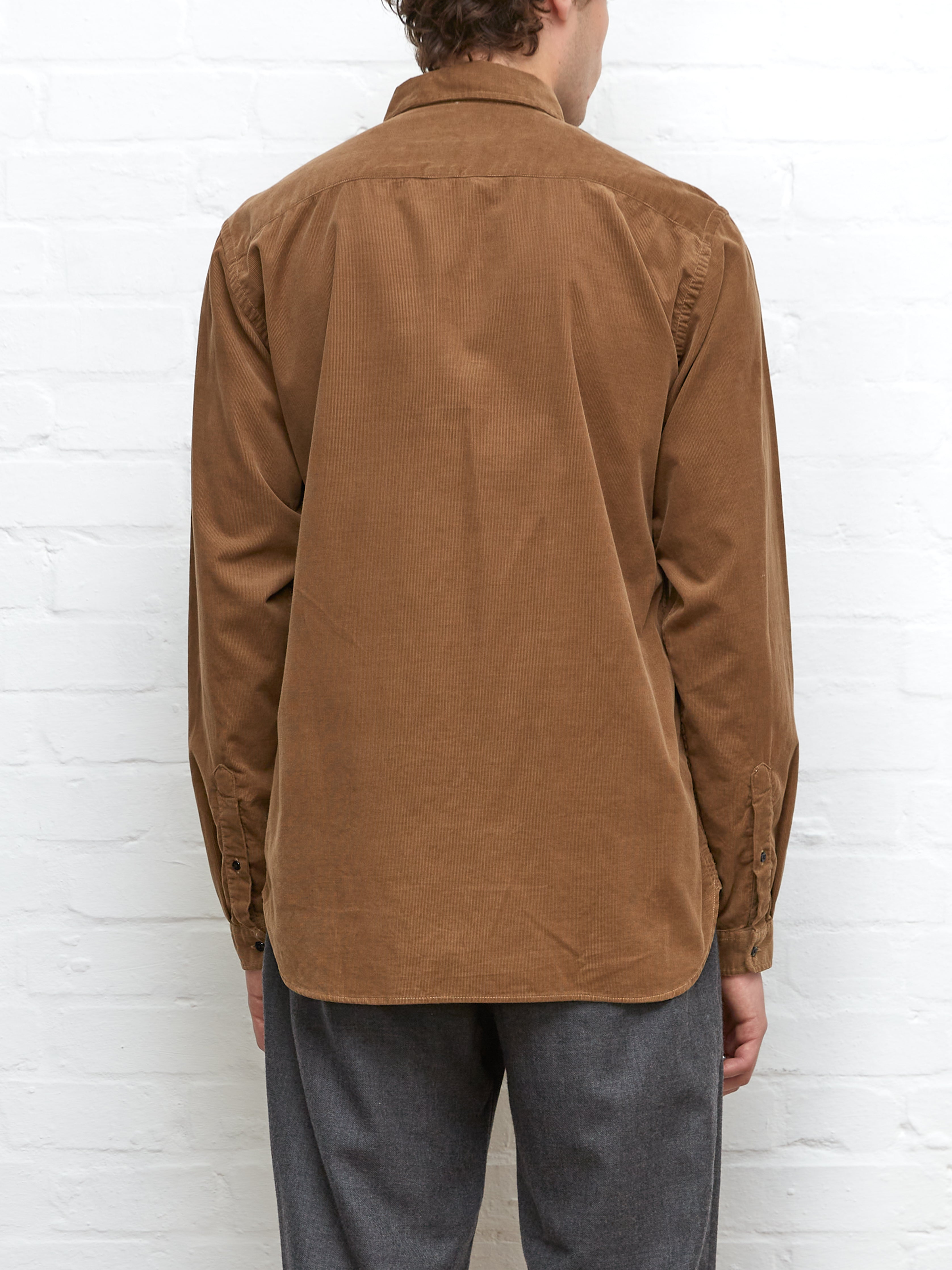 Brook Shirt Mersey Cord Beige