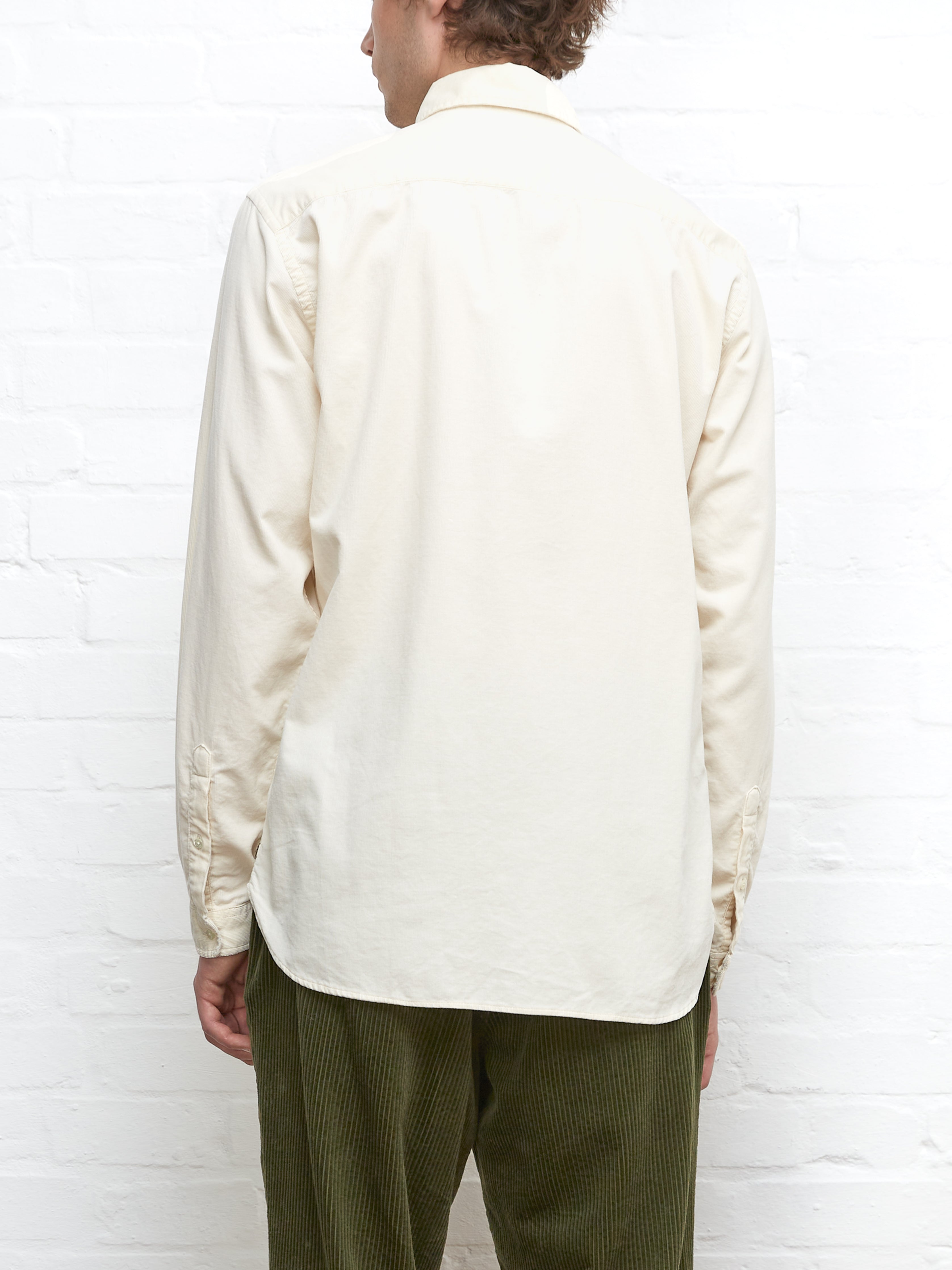 Brook Shirt Mersey Cord Cream