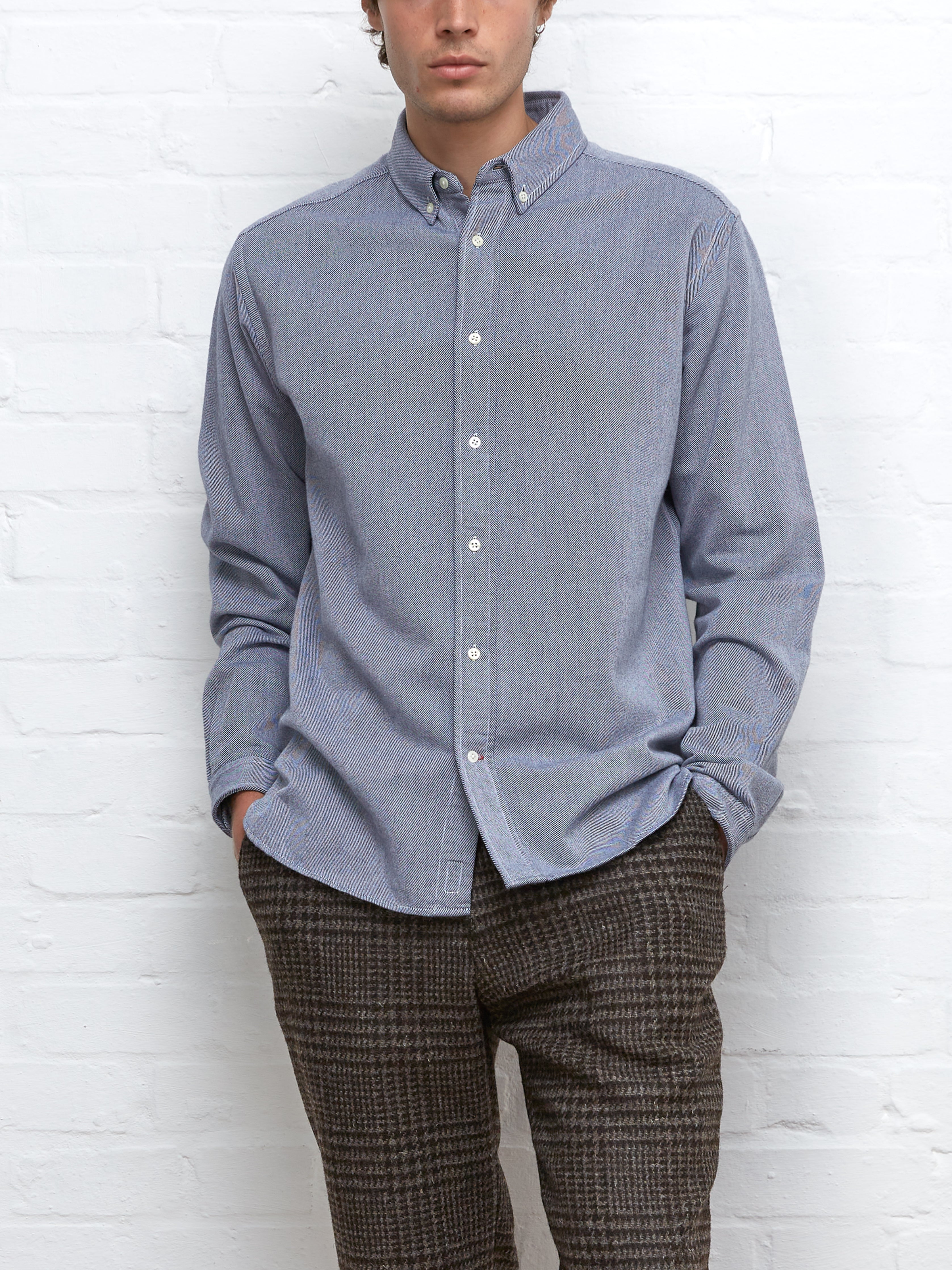 Brook Shirt Mitchell Blue