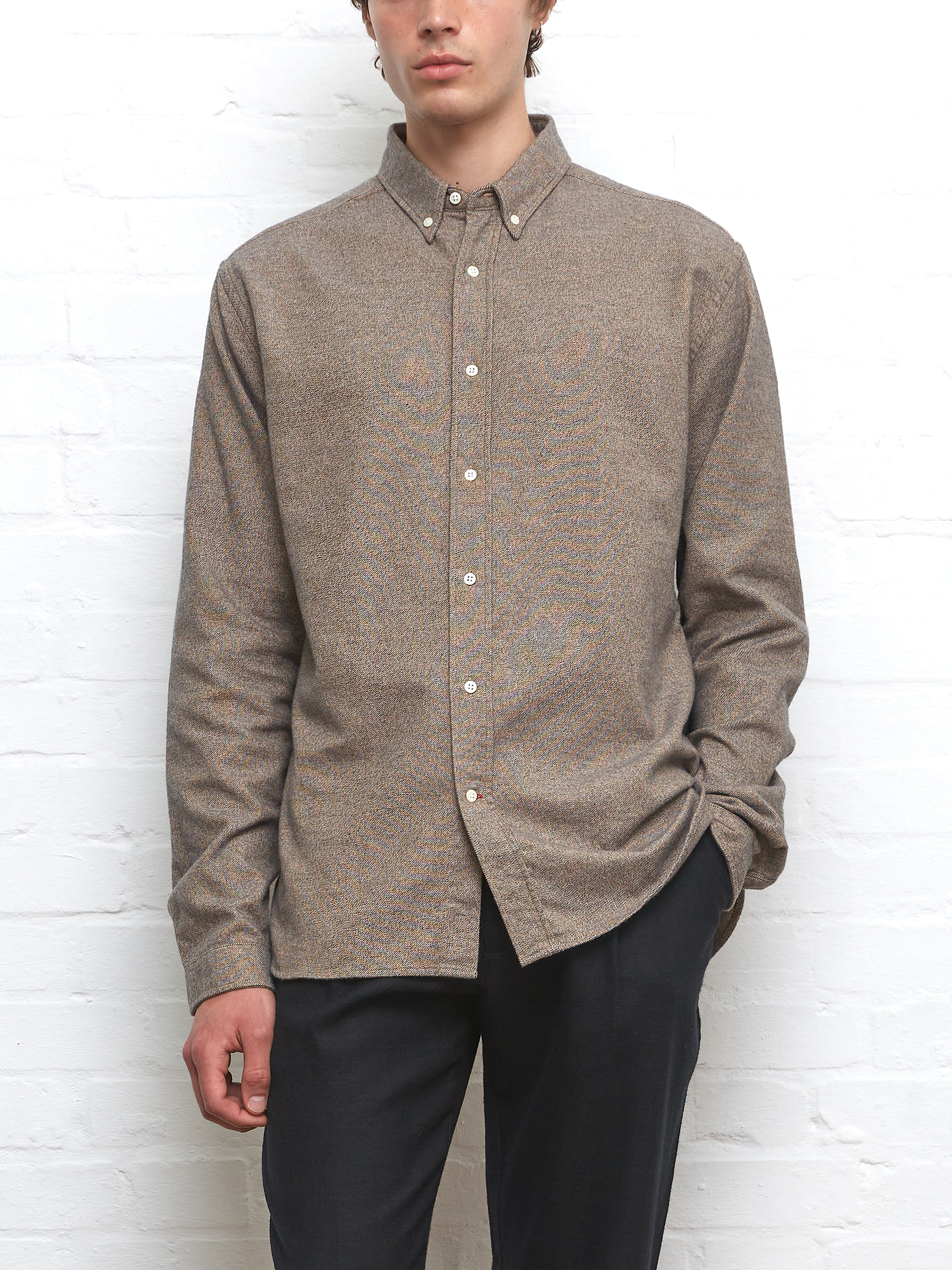 Brook Shirt Rutherford Beige