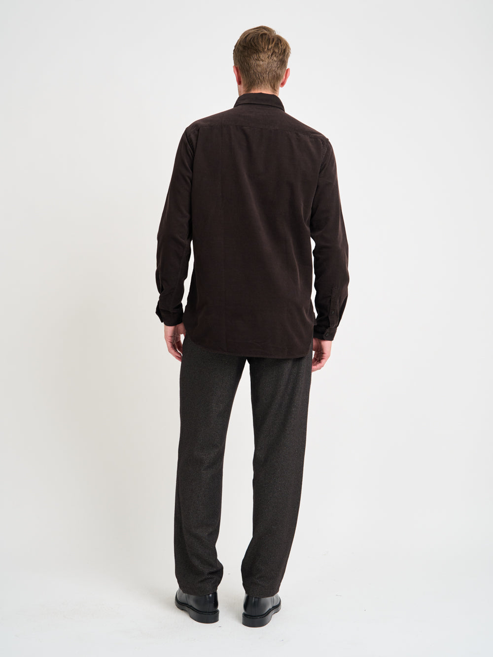 Brook Shirt Mersey Cord Brown