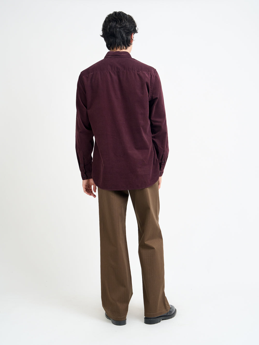 Brook Shirt Mersey Cord Plum