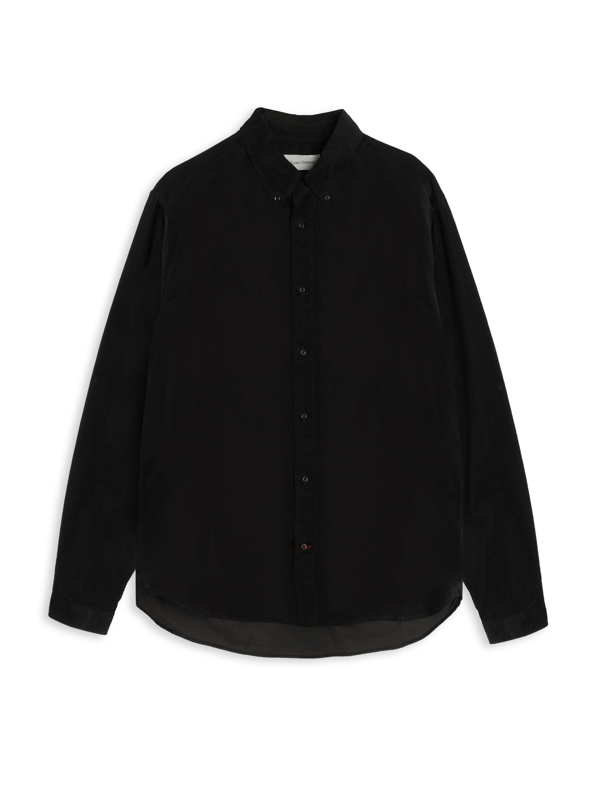 Brook Shirt Mersey Cord Black