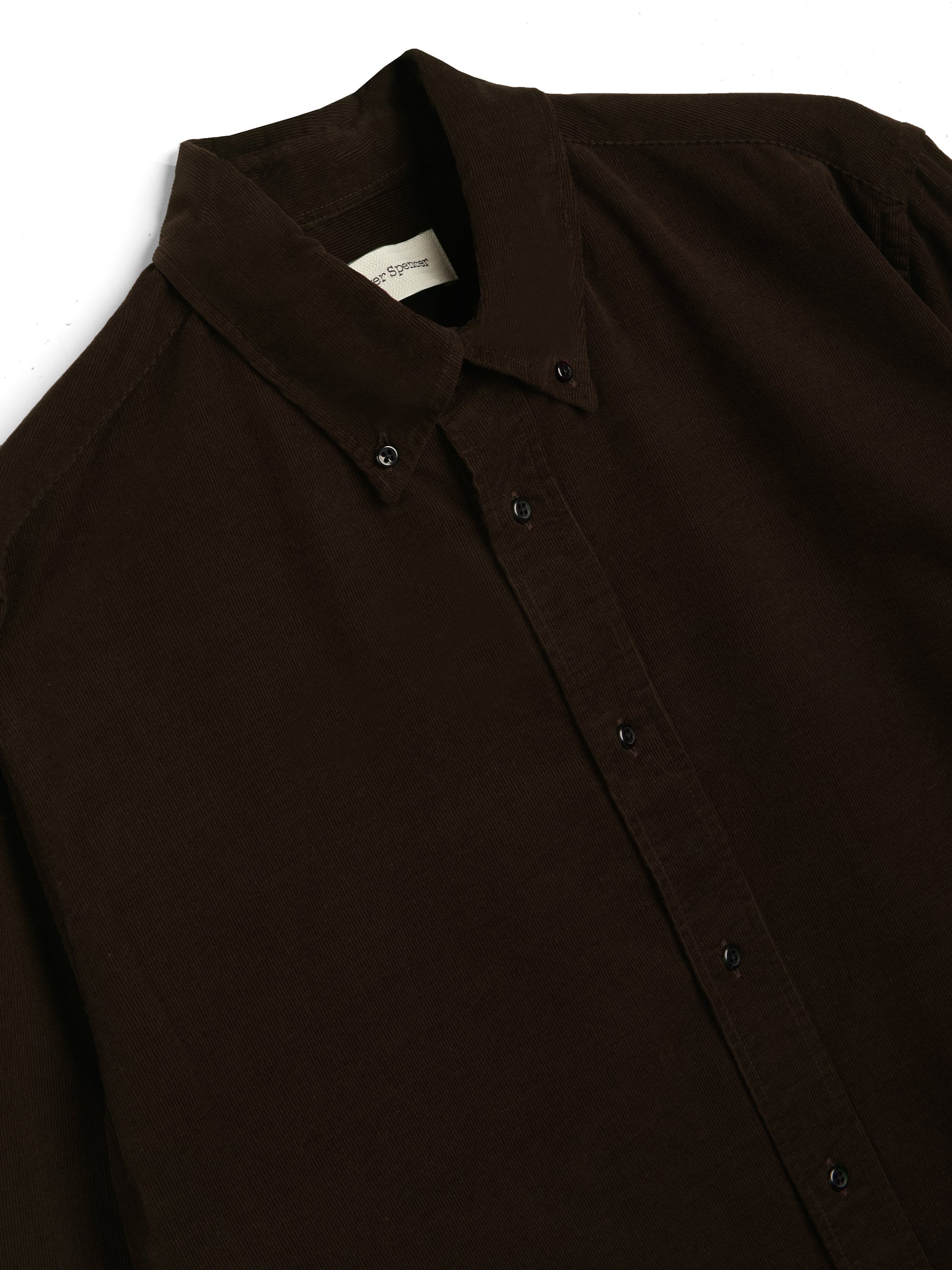 Brook Shirt Mersey Cord Brown
