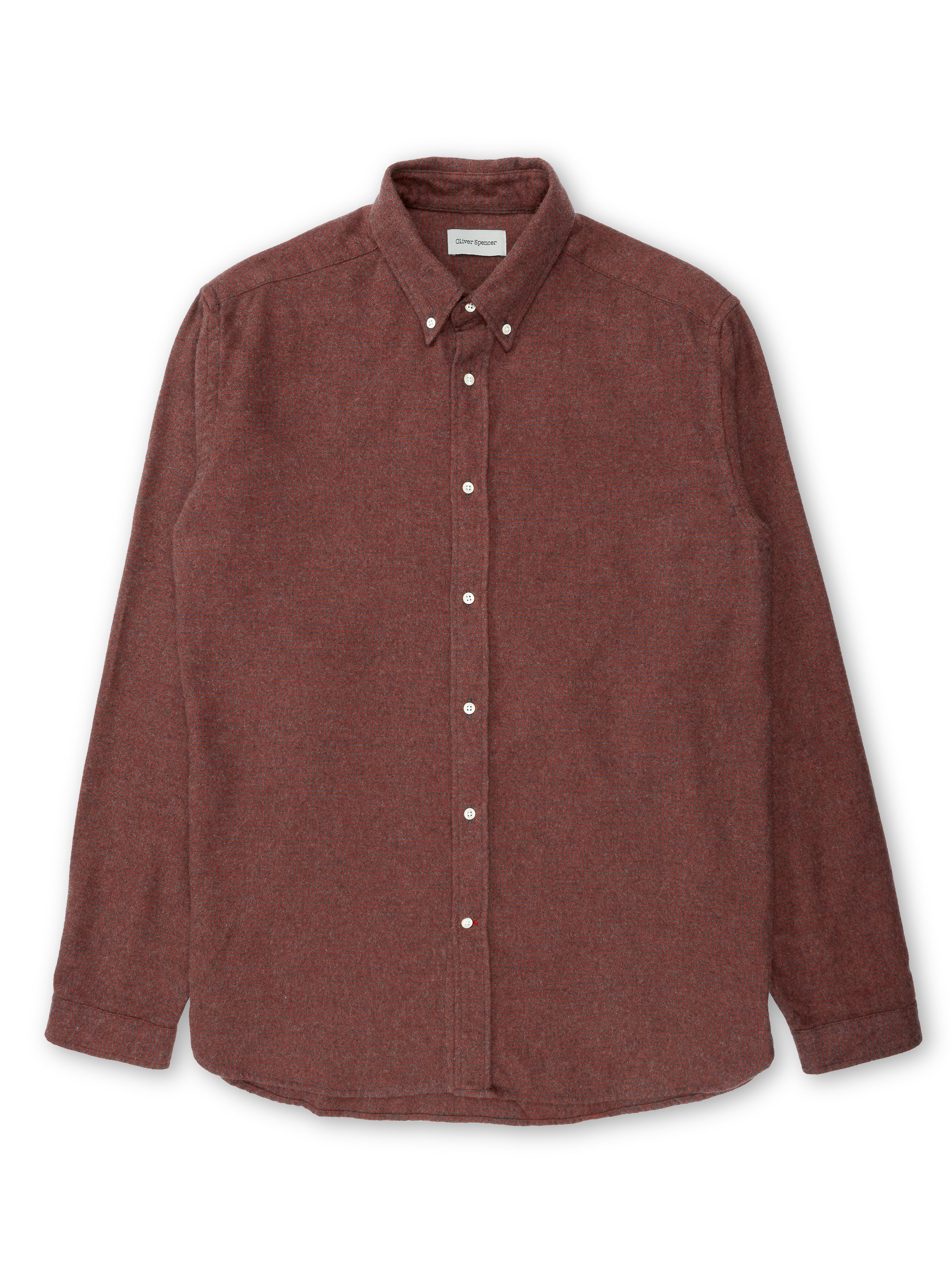 Brook Shirt Denver Grey/Orange