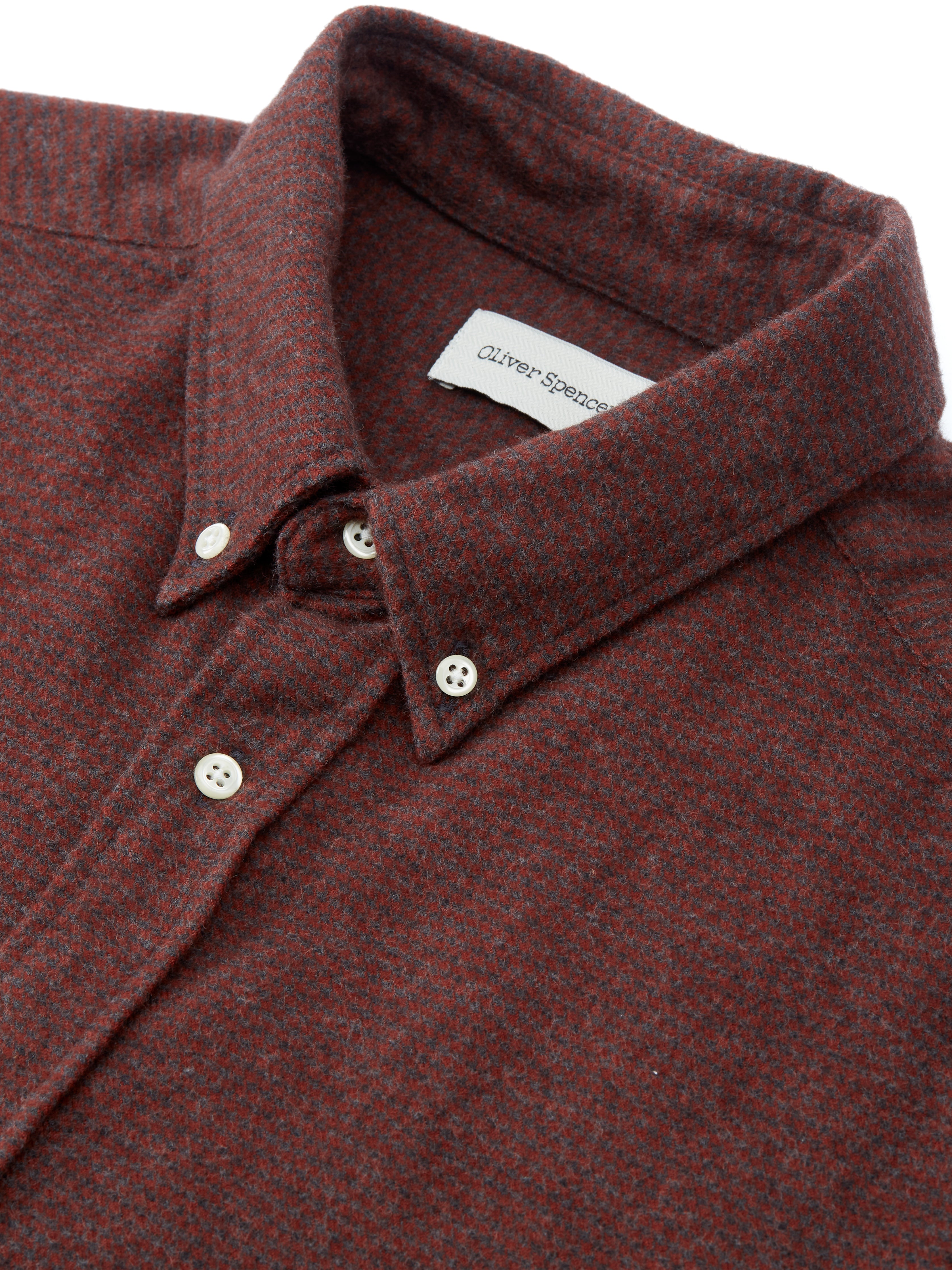 Brook Shirt Denver Grey/Orange