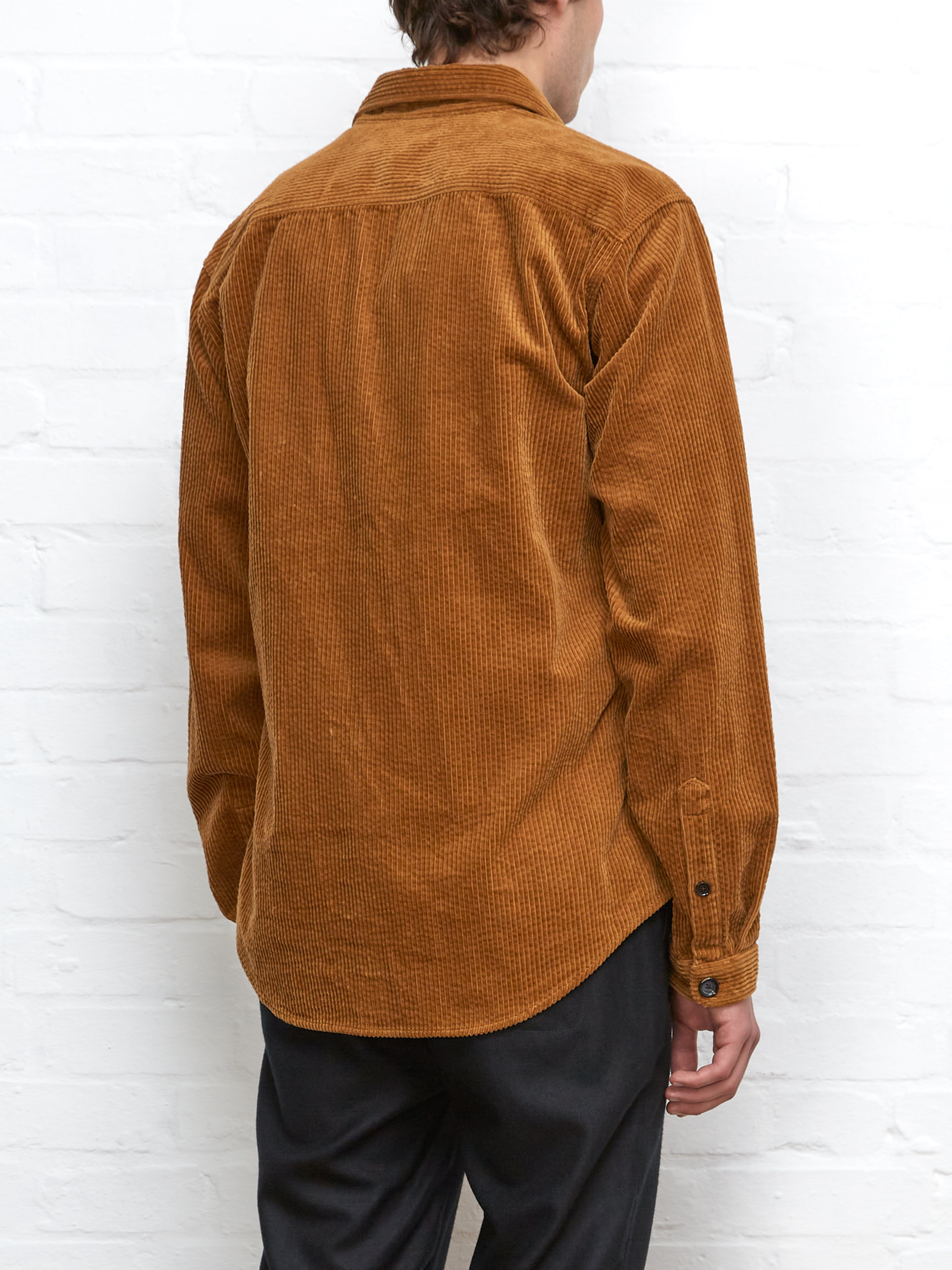 Treviscoe Shirt Hudson Cord Tan