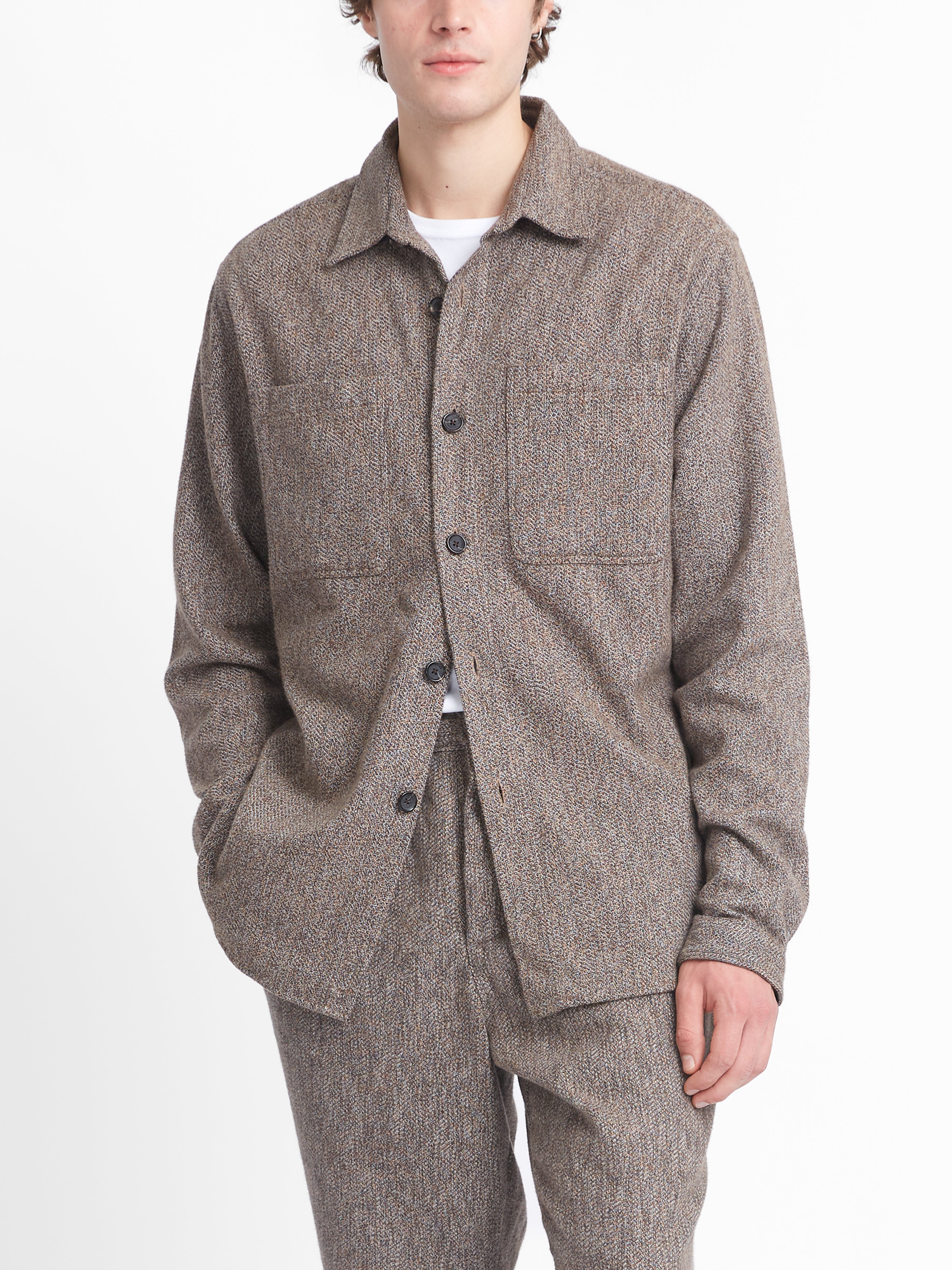 Treviscoe Shirt Adler Fawn