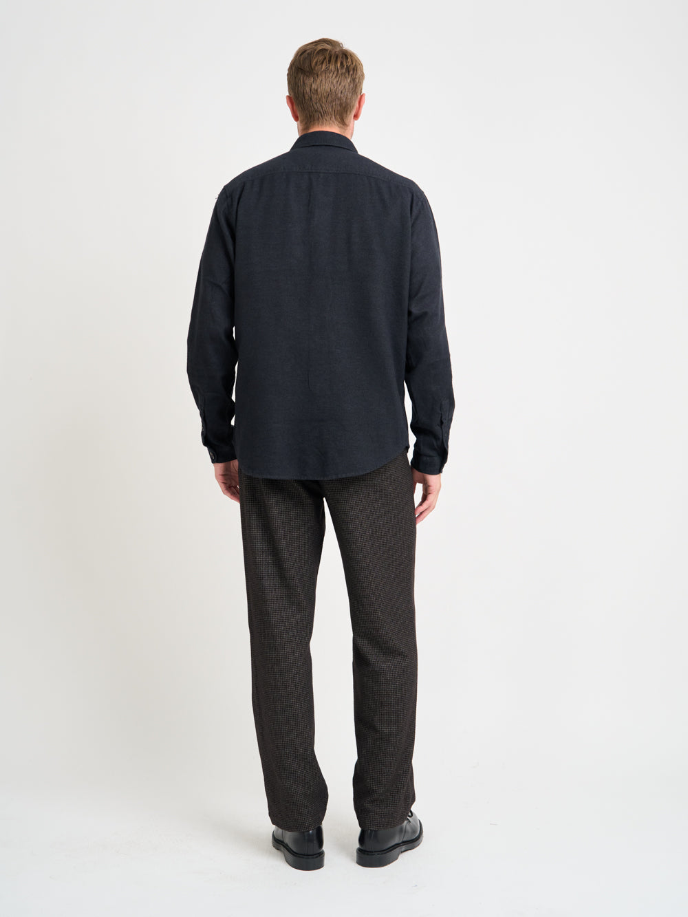 Treviscoe Shirt Holloway Charcoal
