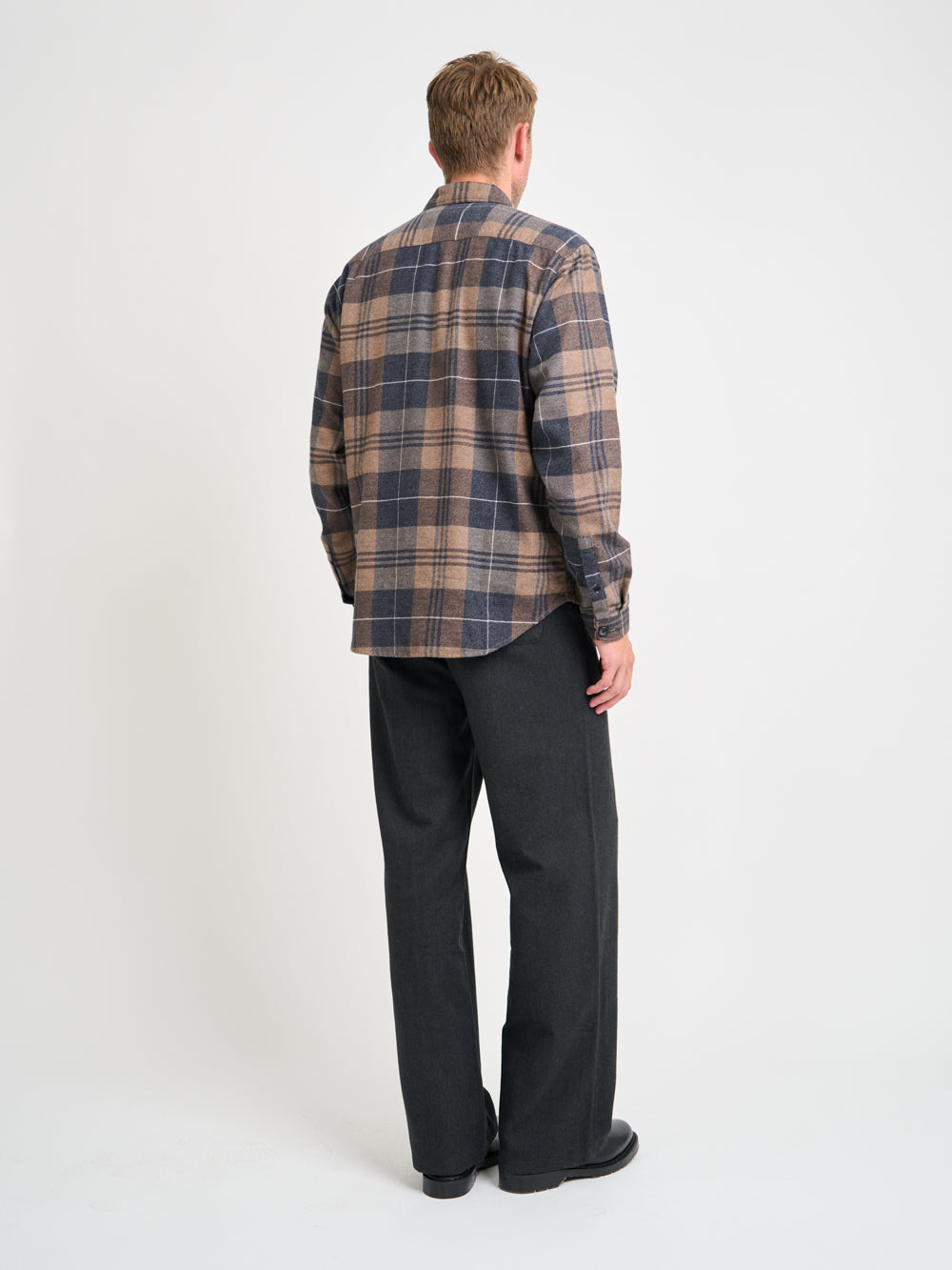 Treviscoe Shirt Larsen Brown