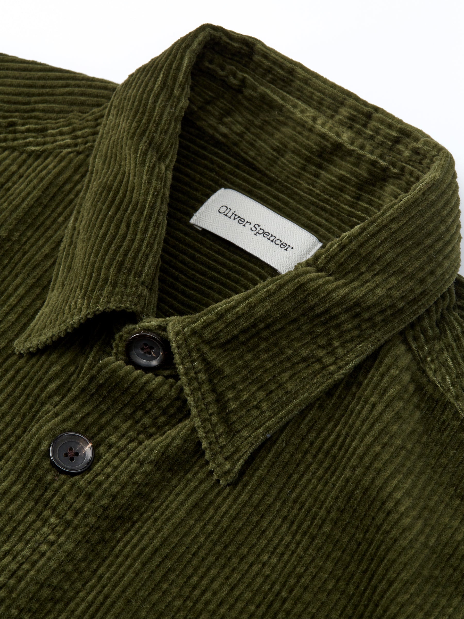 Treviscoe Shirt Hudson Cord Green