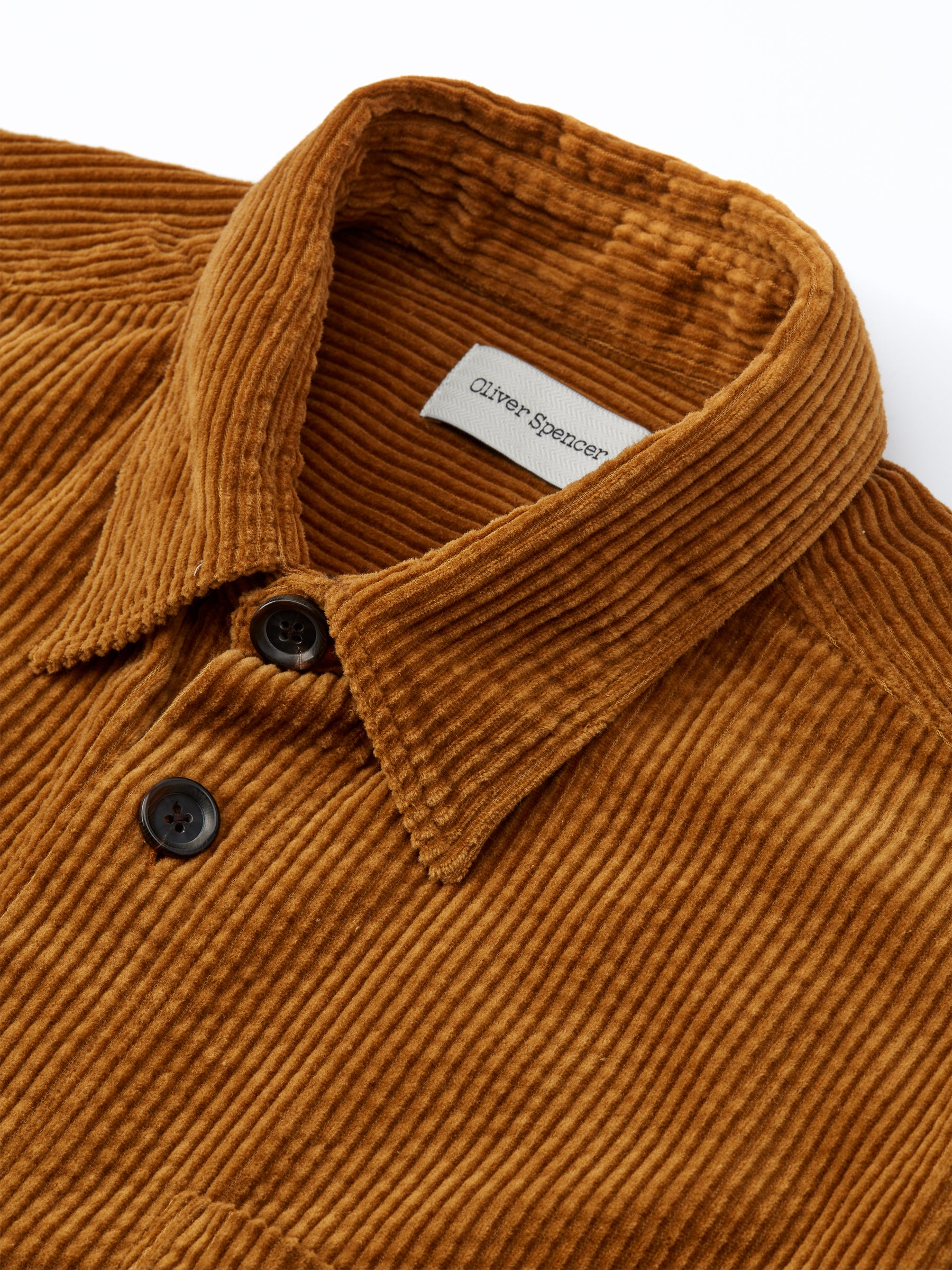 Treviscoe Shirt Hudson Cord Tan