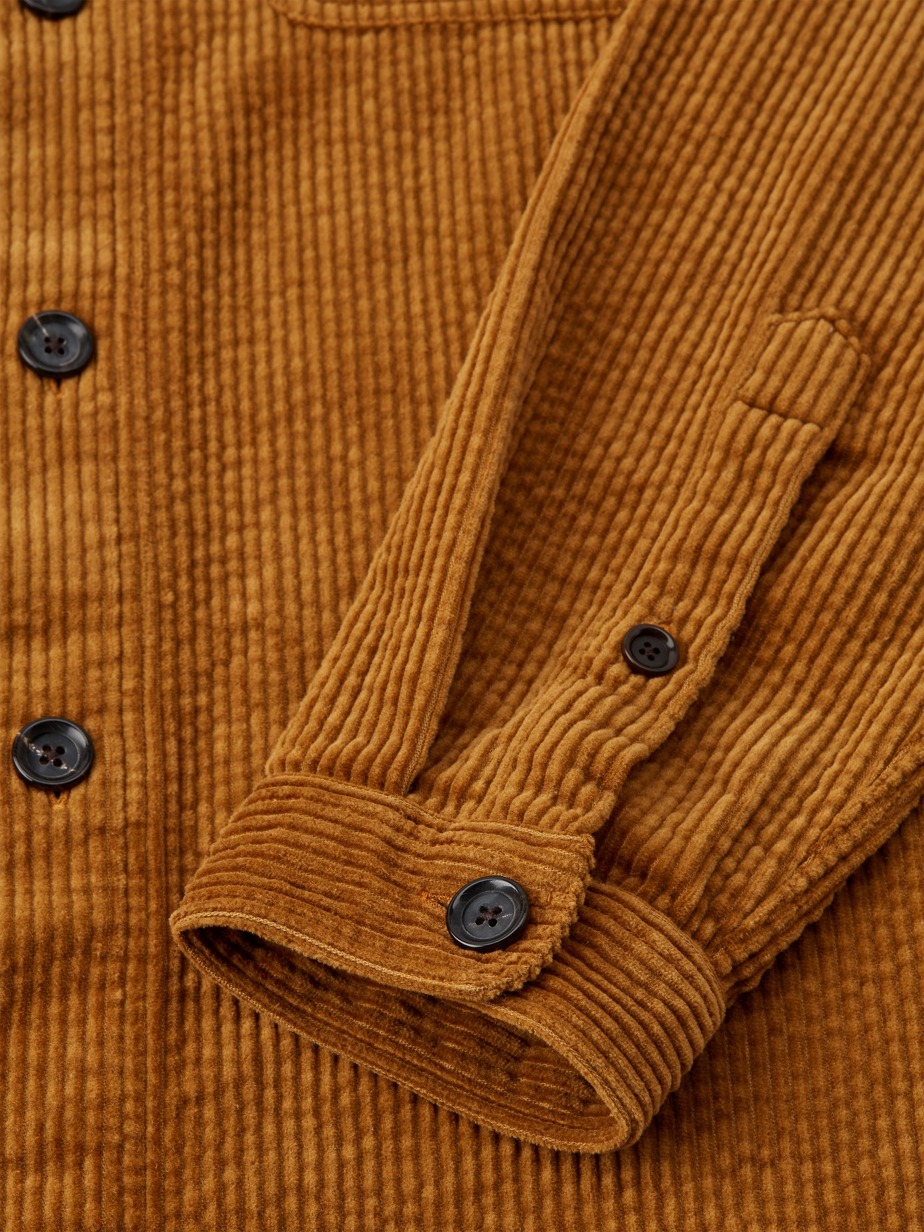 Treviscoe Shirt Hudson Cord Tan