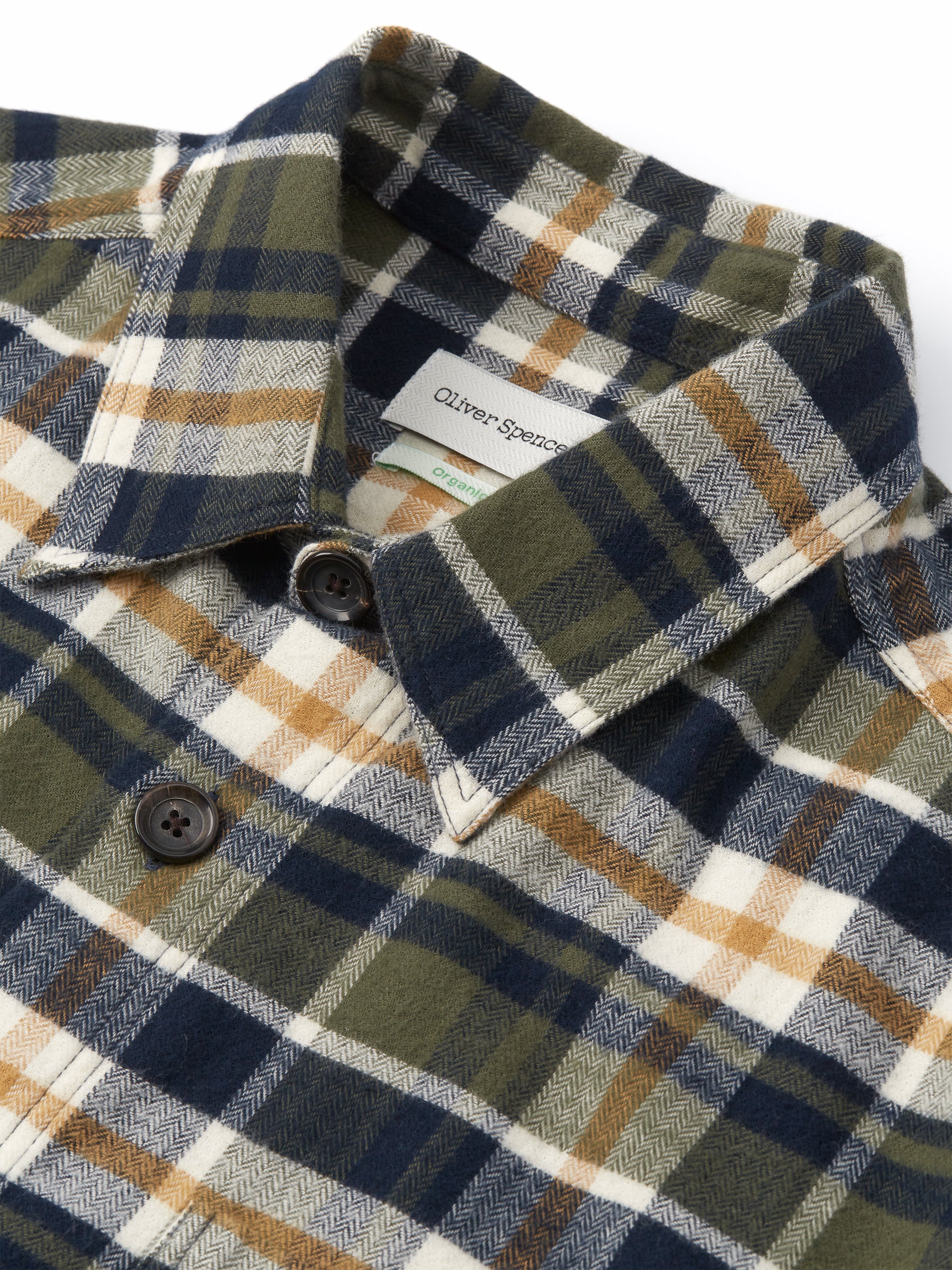 Treviscoe Shirt Eldin Green