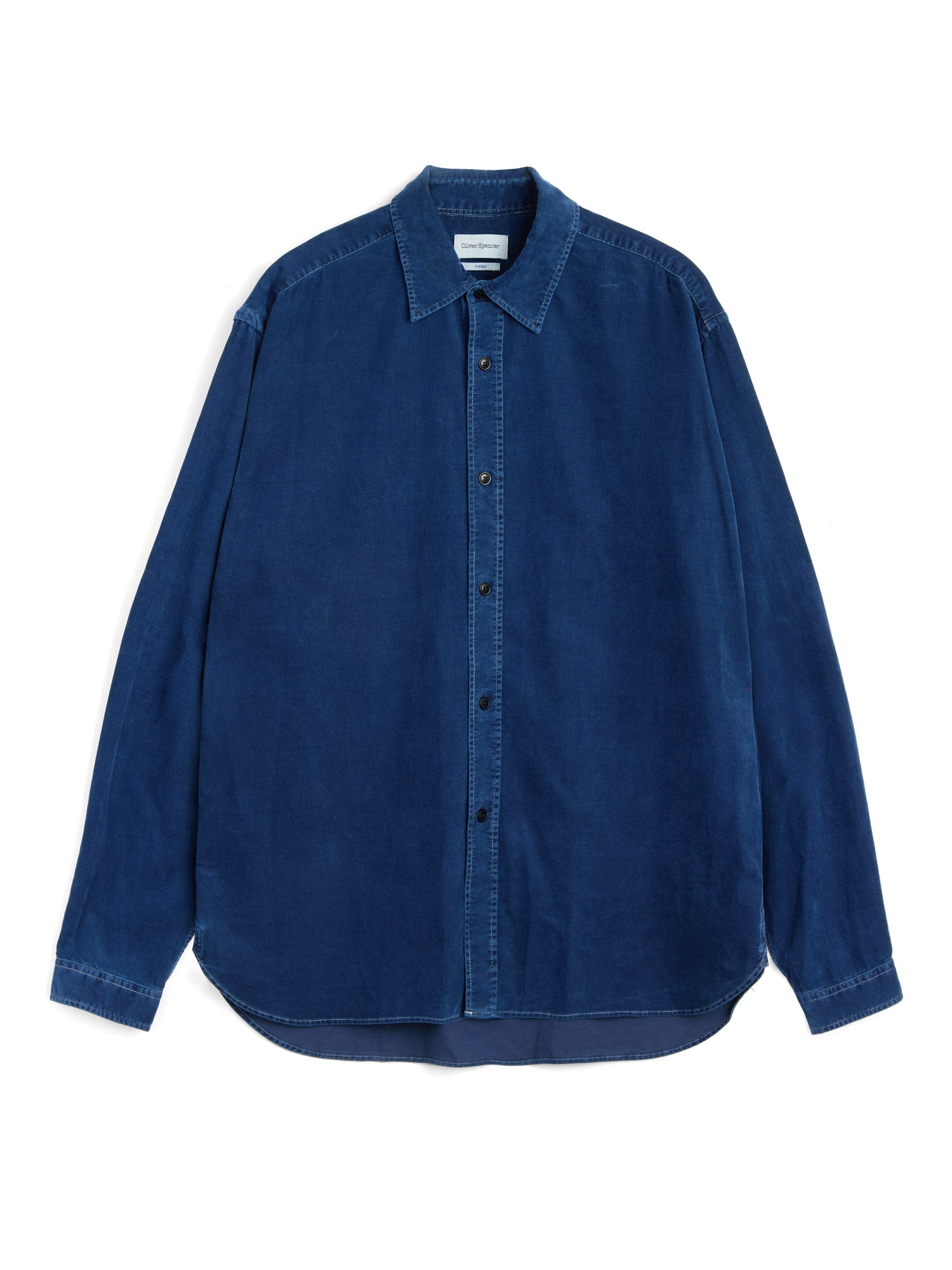 Atlanta Long Sleeve Shirt (Loose Fit) Newson Cord Indigo