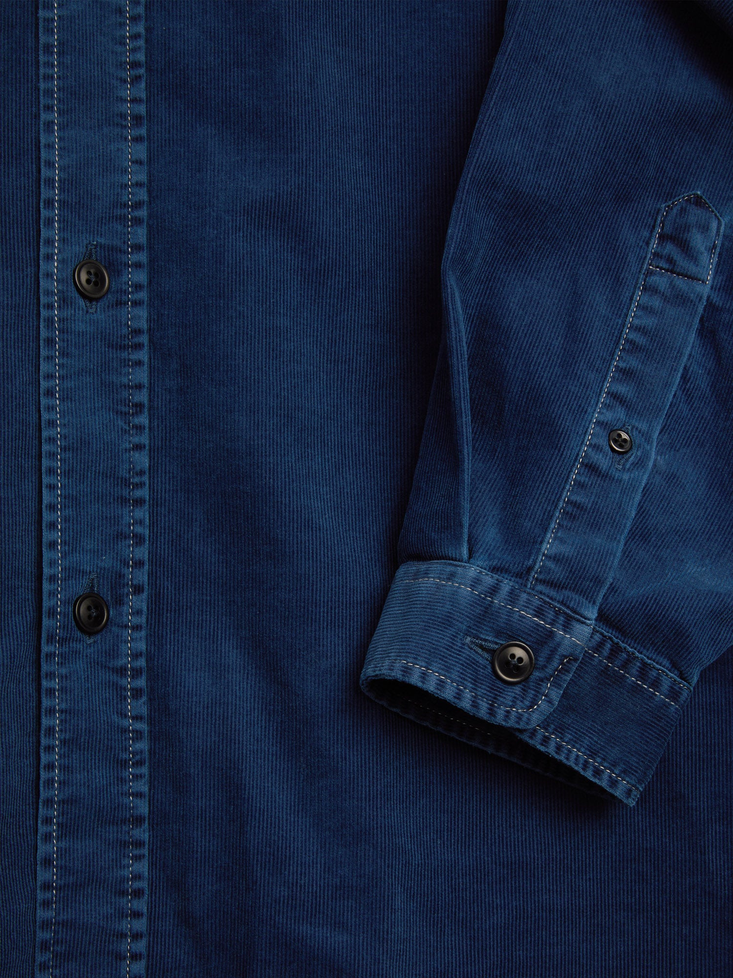 Atlanta Long Sleeve Shirt (Loose Fit) Newson Cord Indigo