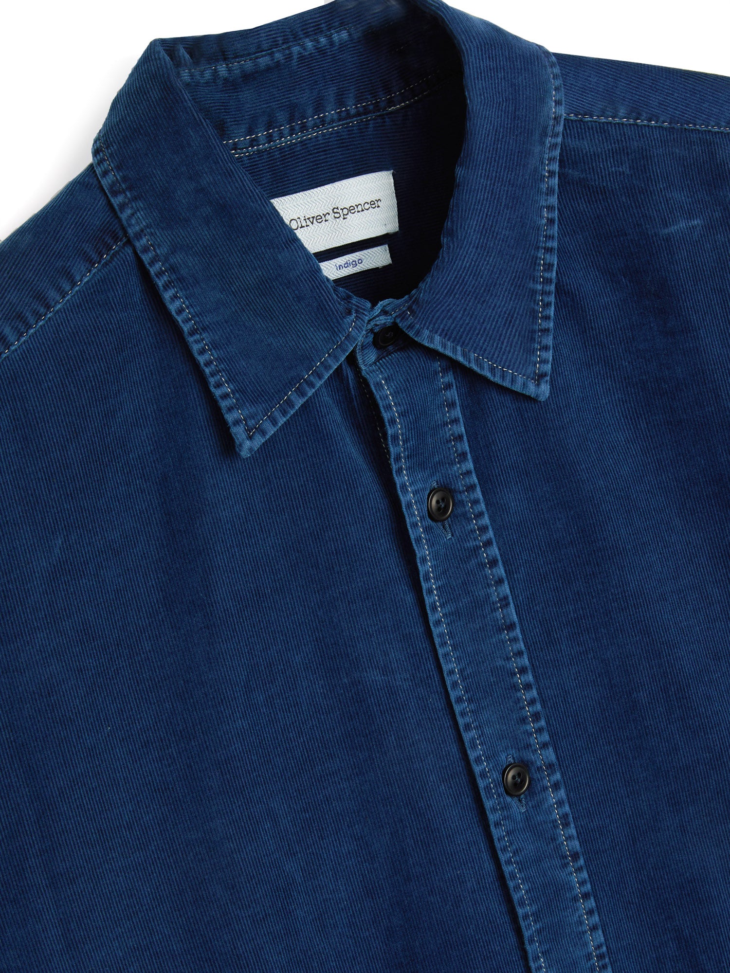 Atlanta Long Sleeve Shirt (Loose Fit) Newson Cord Indigo