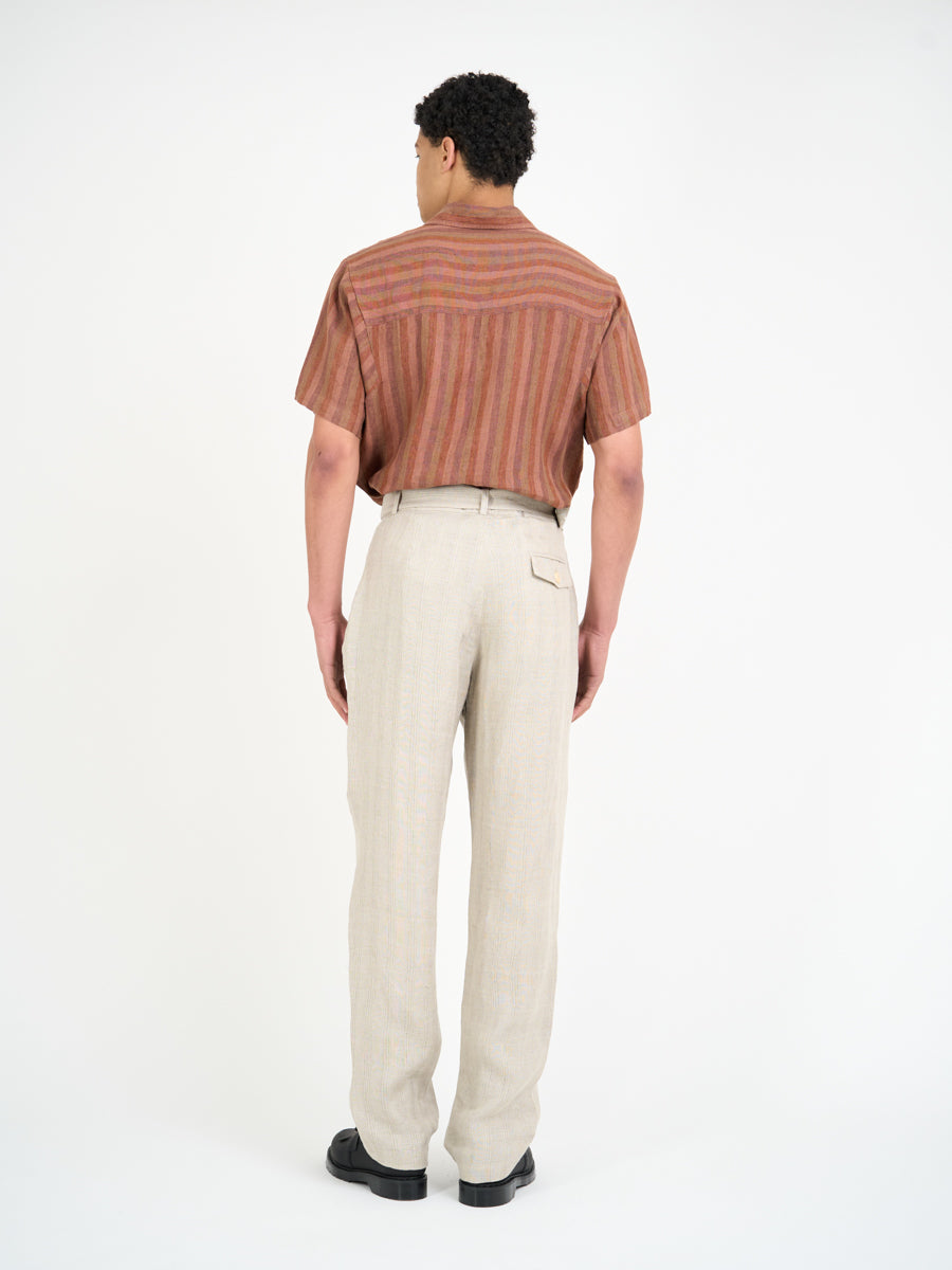 Garrison Short Sleeve Shirt Lowson Terracotta