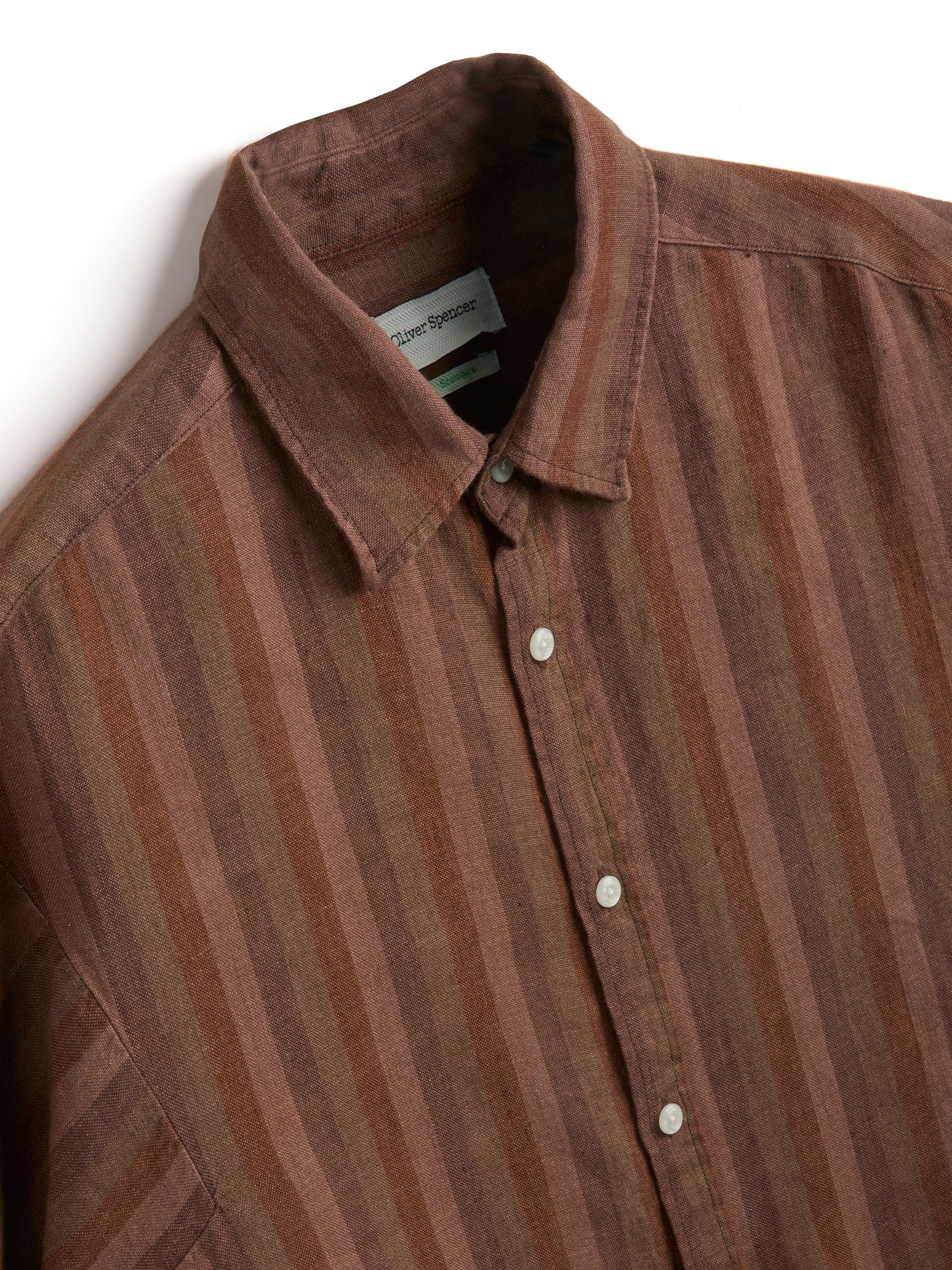 Garrison Short Sleeve Shirt Lowson Terracotta