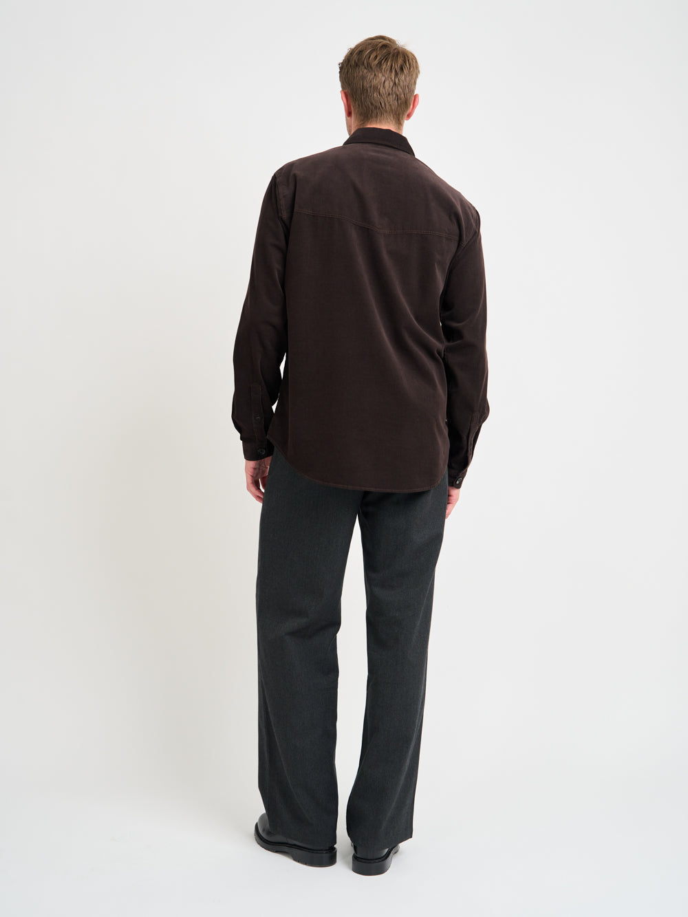 Quito Shirt Mersey Cord Brown