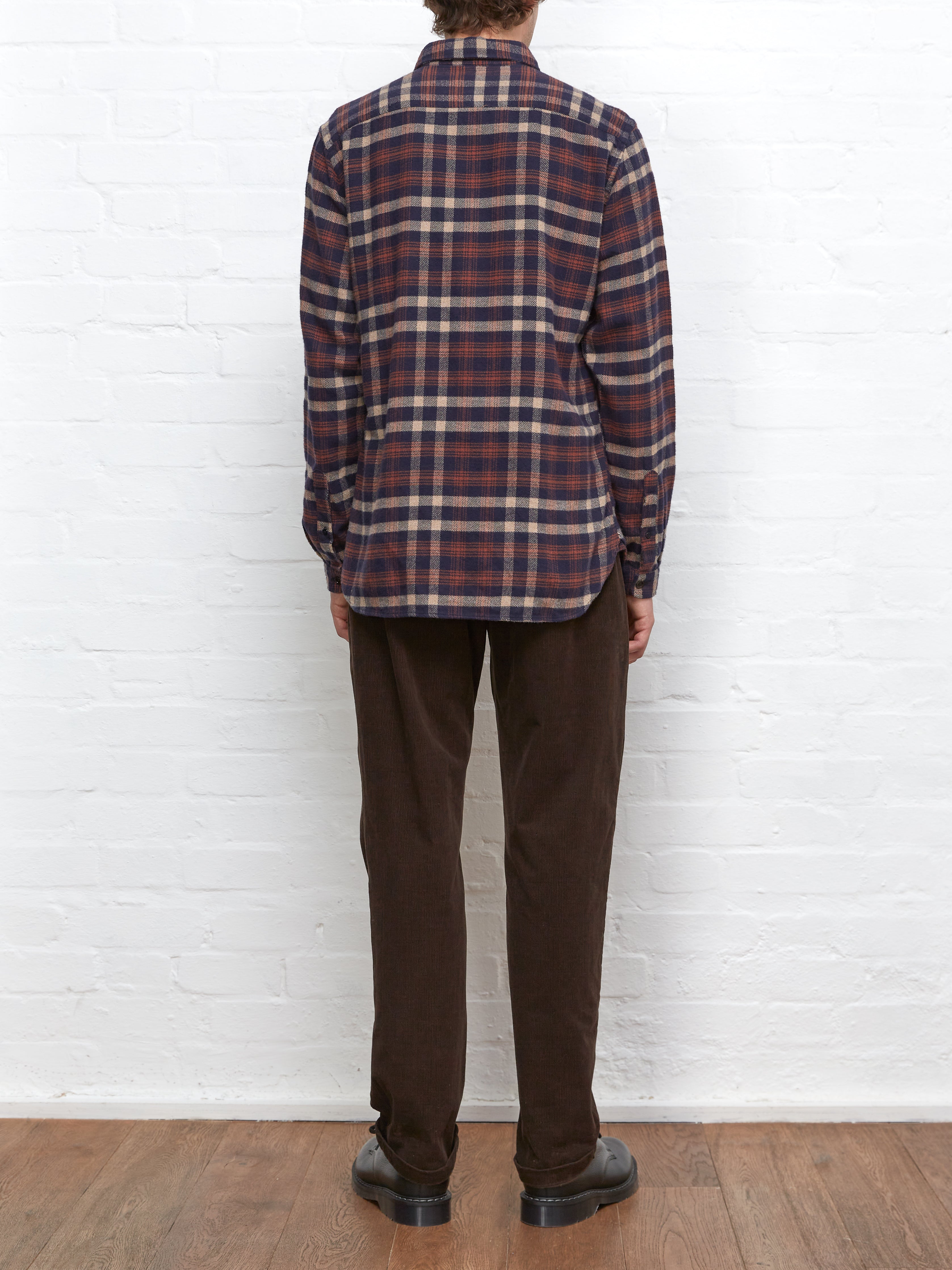 New York Special Shirt Becker Navy/Beige