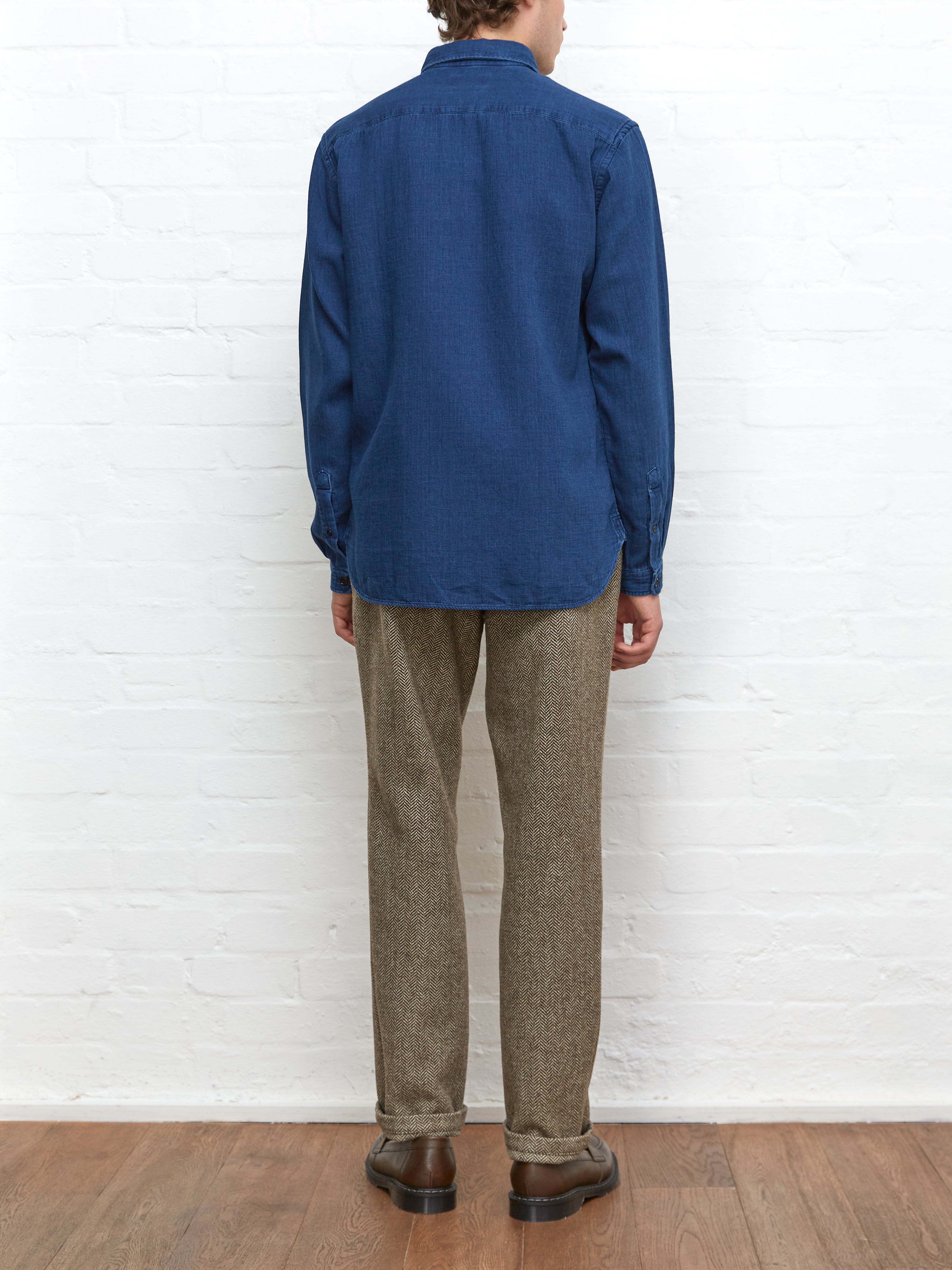 New York Special Shirt Levens Indigo Blue