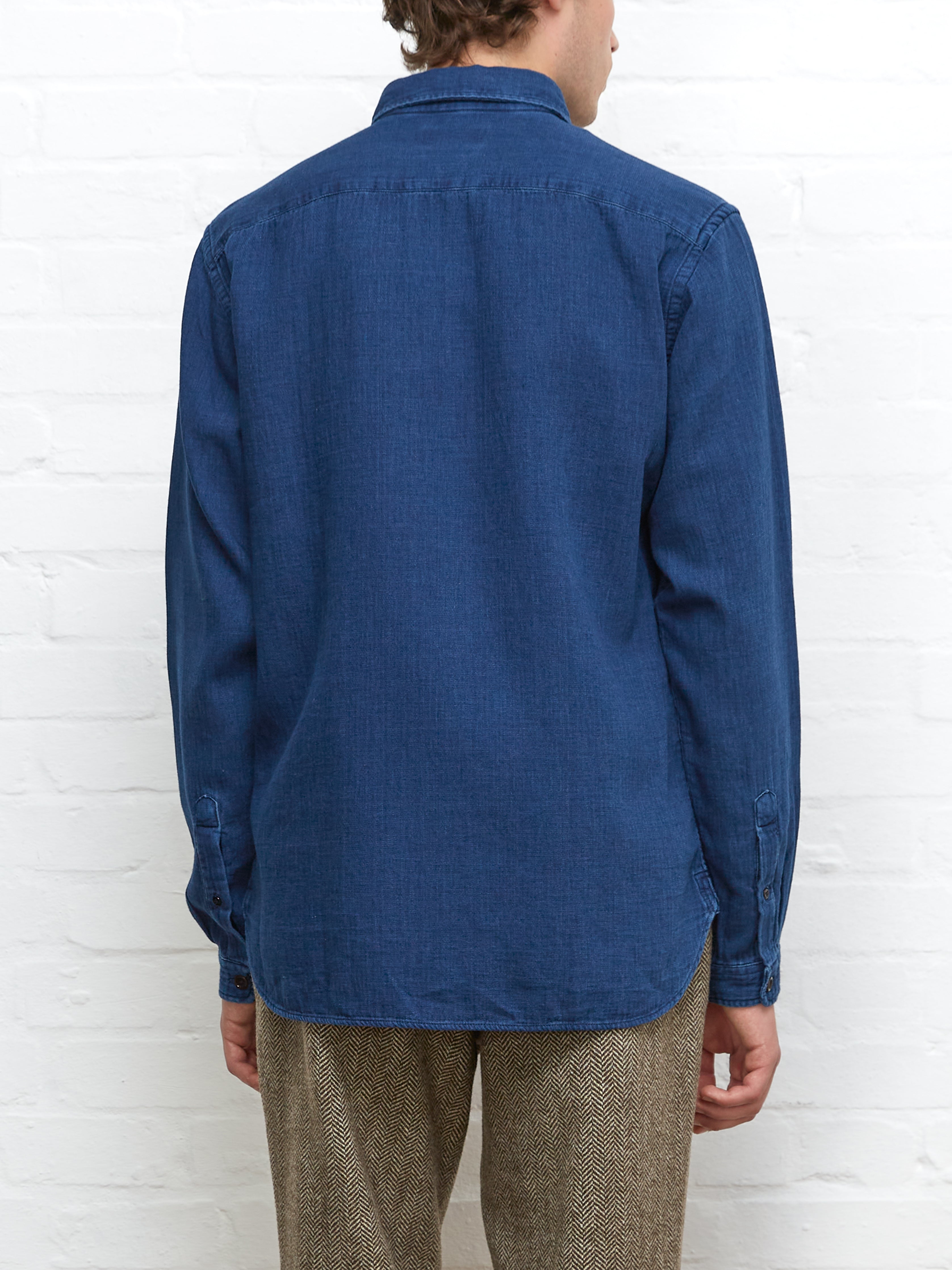 New York Special Shirt Levens Indigo Blue