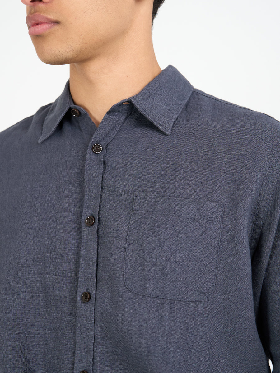 New York Special Shirt Bleeker Gunmetal Grey