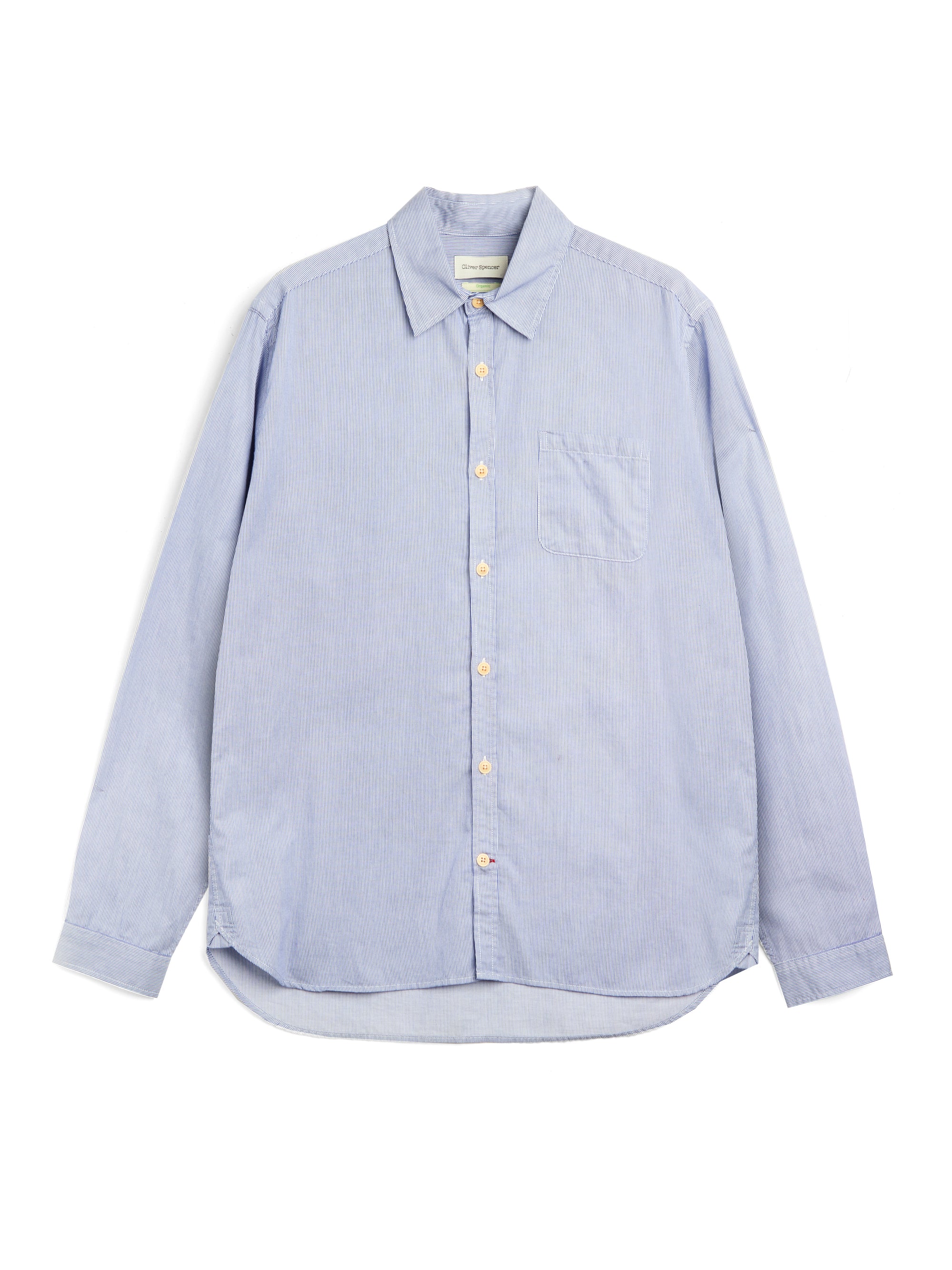 New York Special Shirt Collins White/Blue
