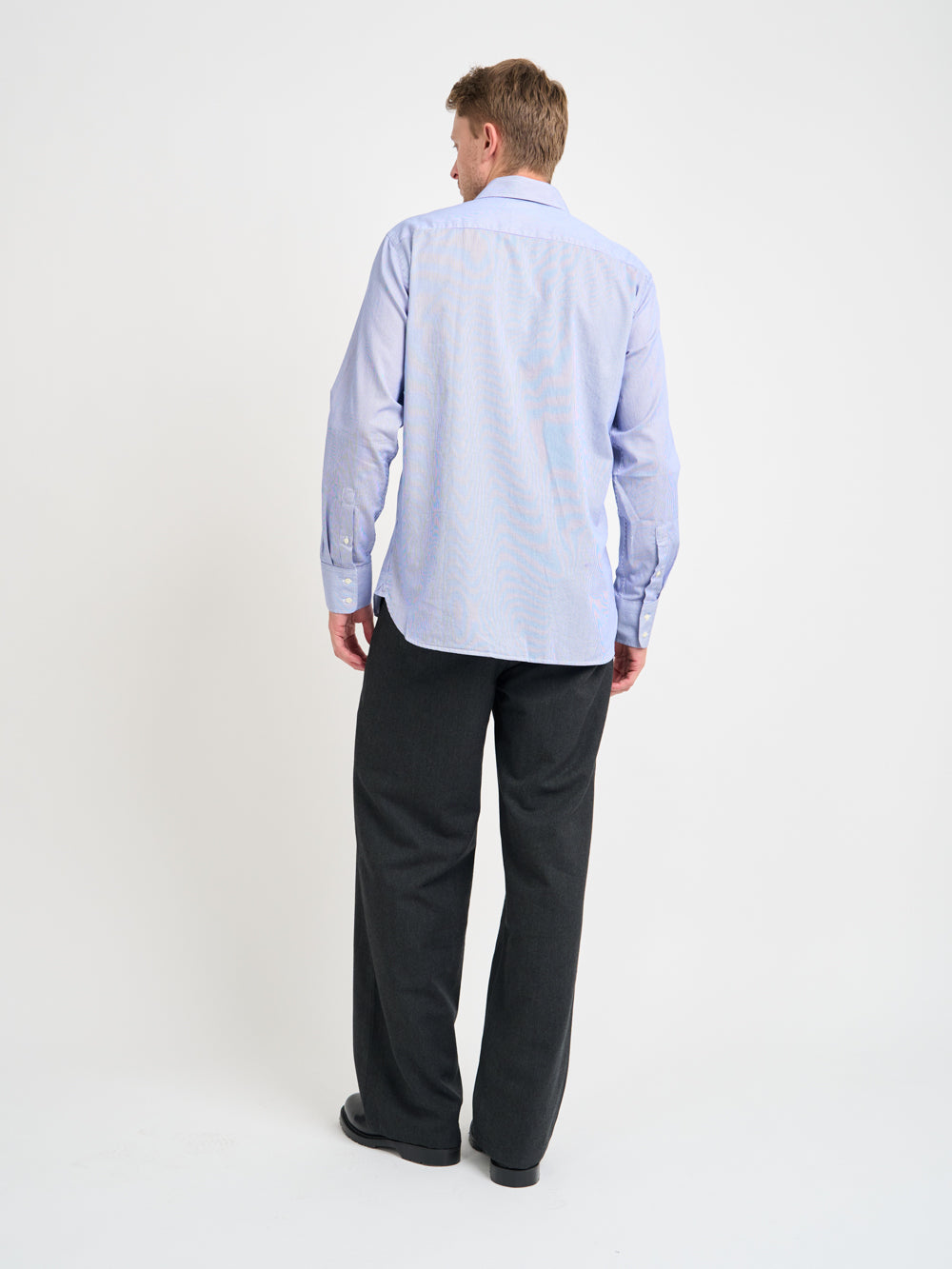 Conduit Classic Shirt Collins White/Blue