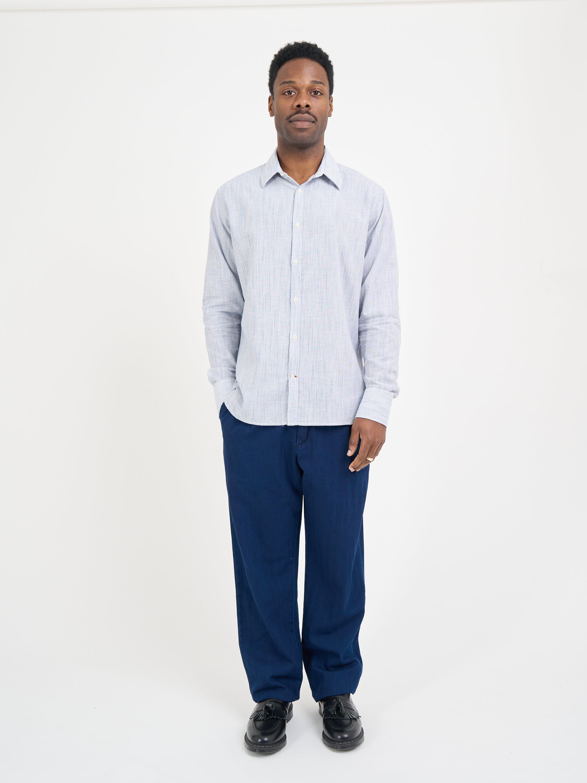 Conduit Classic Shirt Conroy Blue