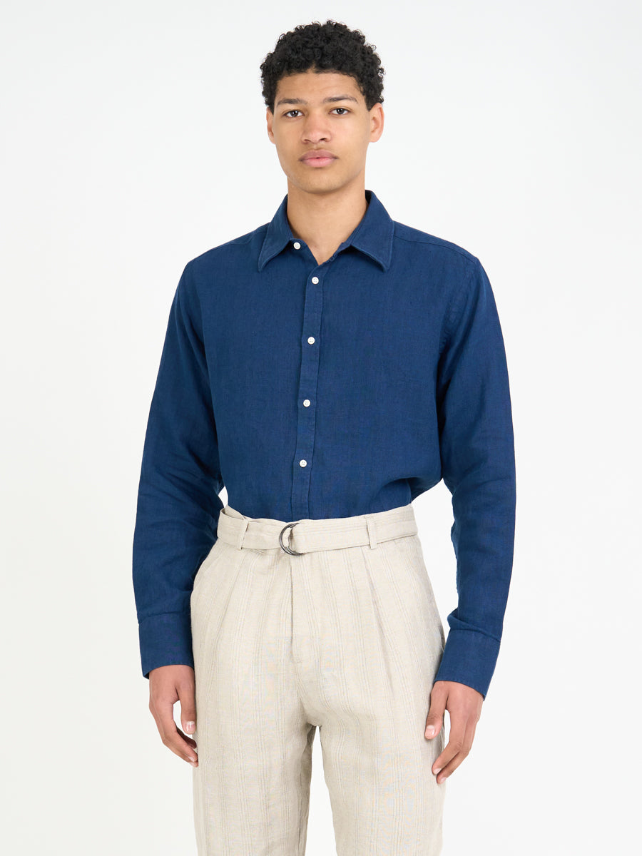 Conduit Classic Shirt Coney Navy