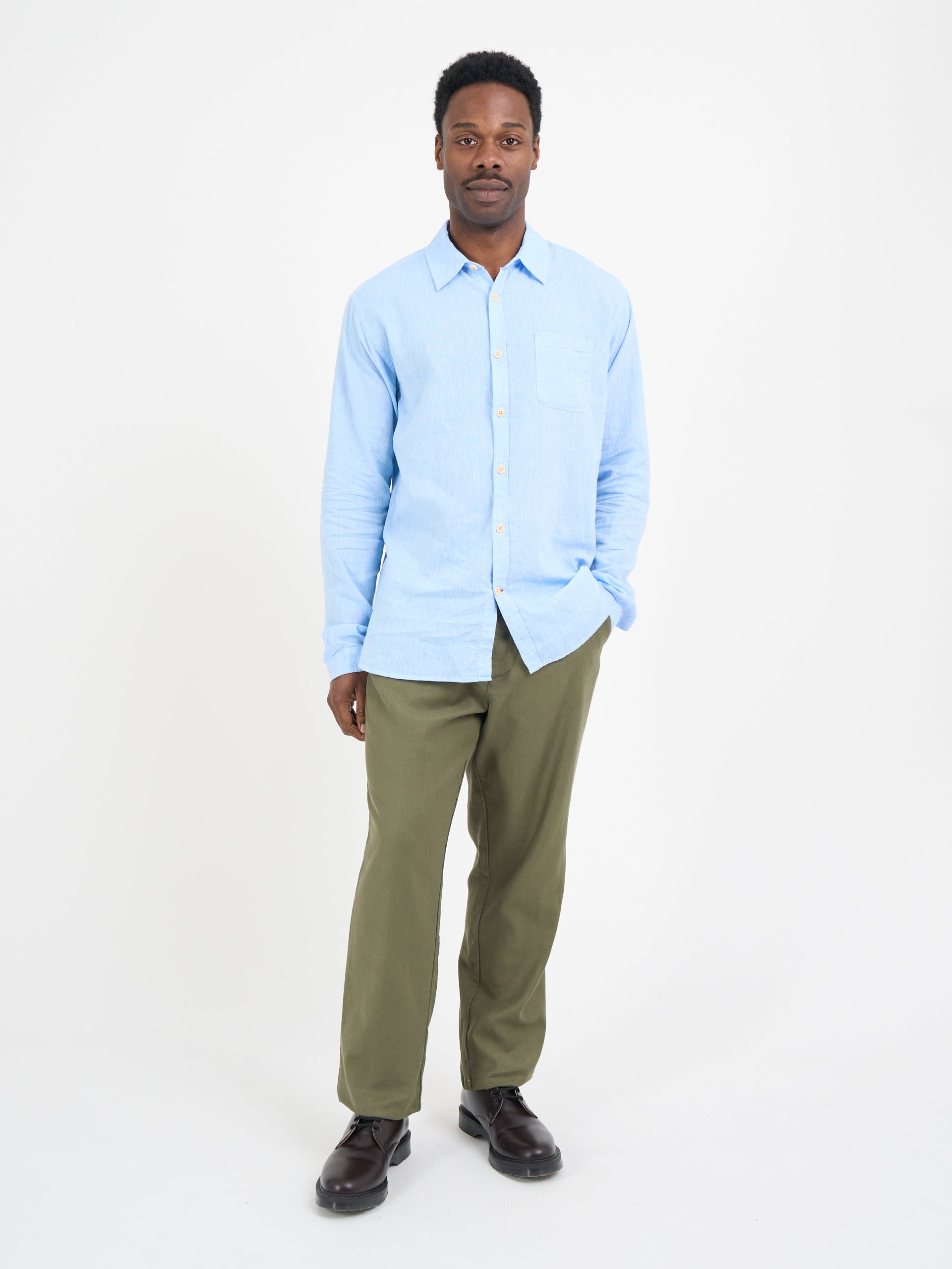 New York Special Shirt Perkins Blue
