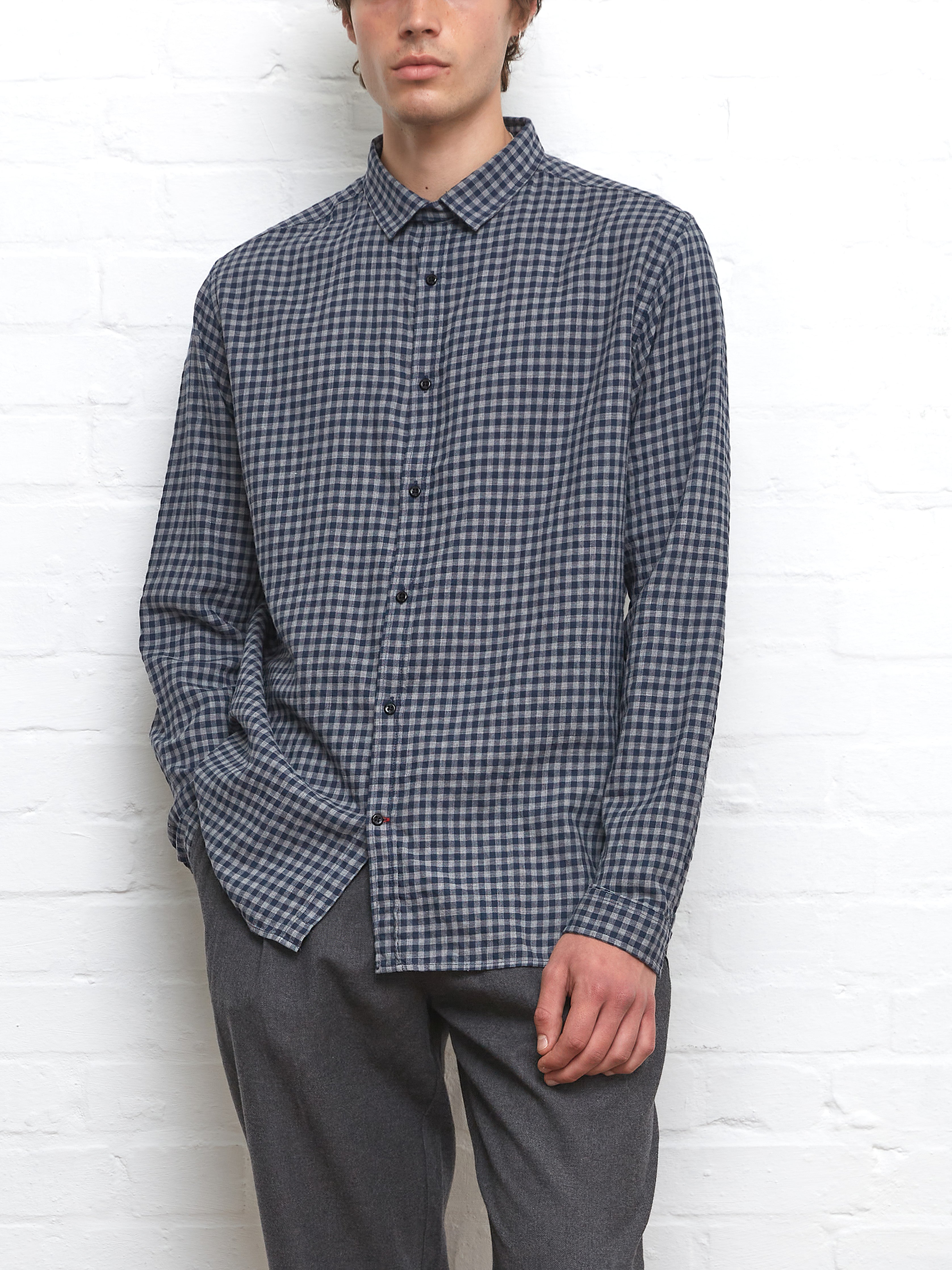 Clerkenwell Tab Shirt Chichester Blue