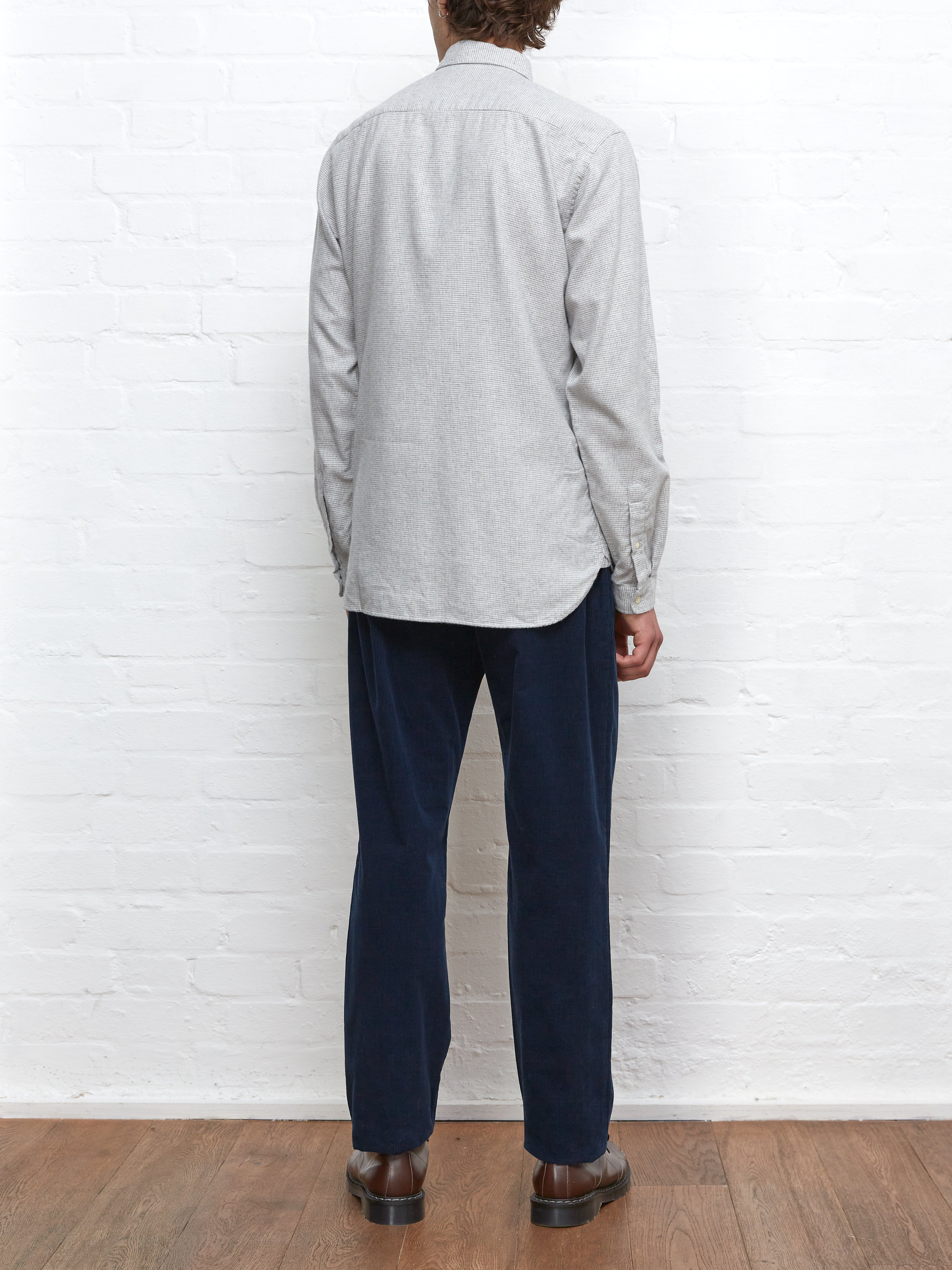 Clerkenwell Tab Shirt Drummond Grey