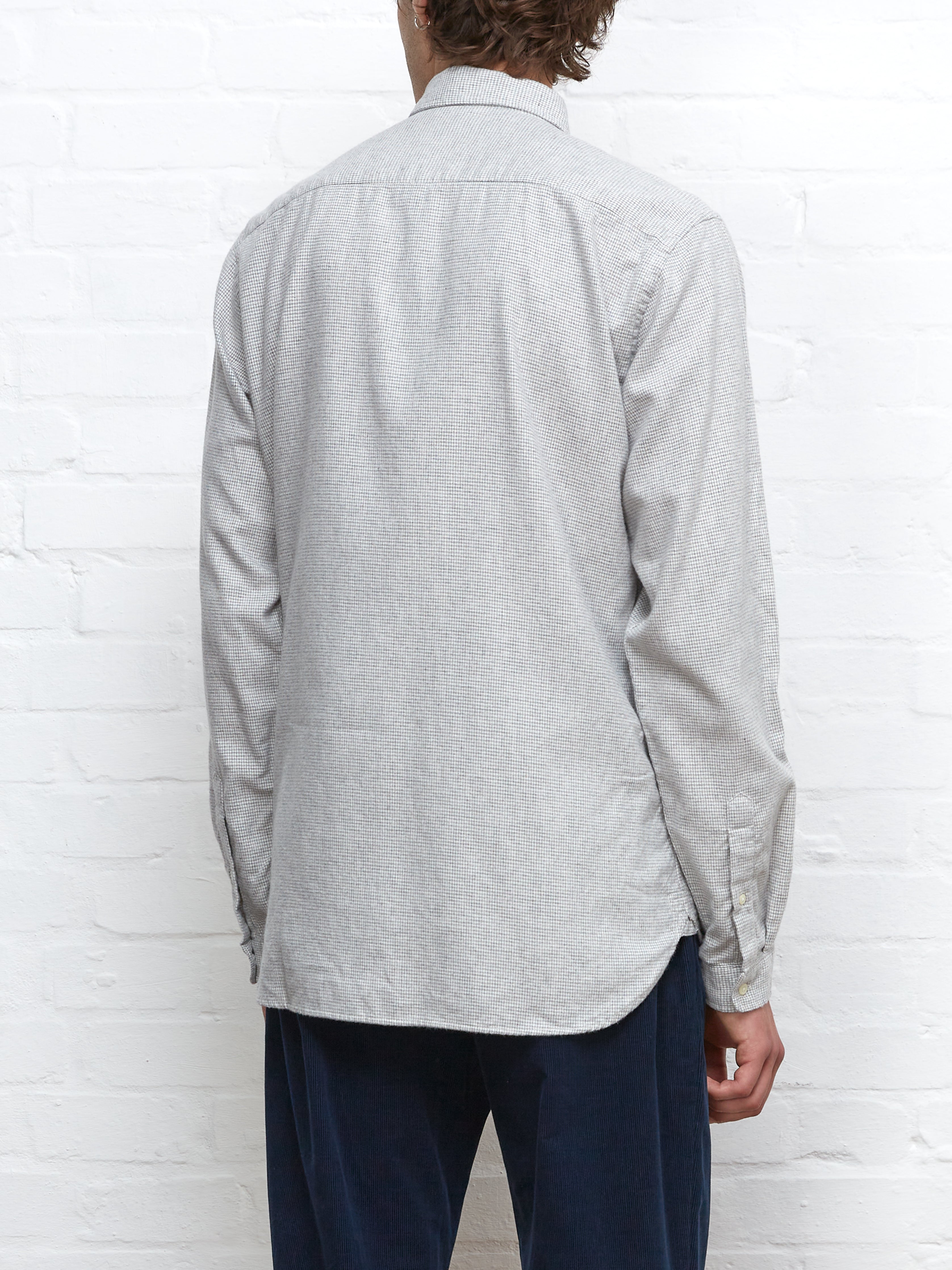 Clerkenwell Tab Shirt Drummond Grey