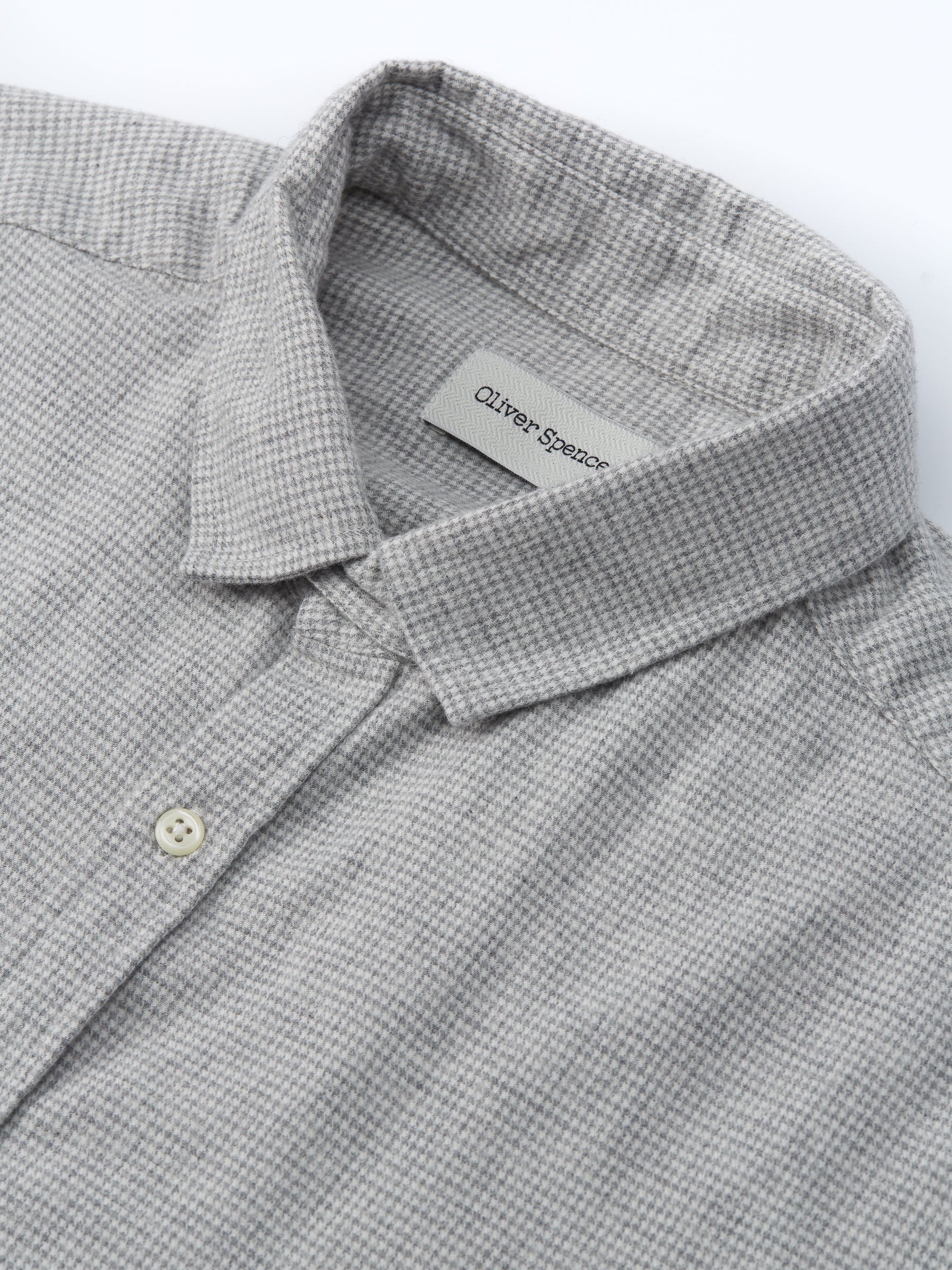 Clerkenwell Tab Shirt Drummond Grey